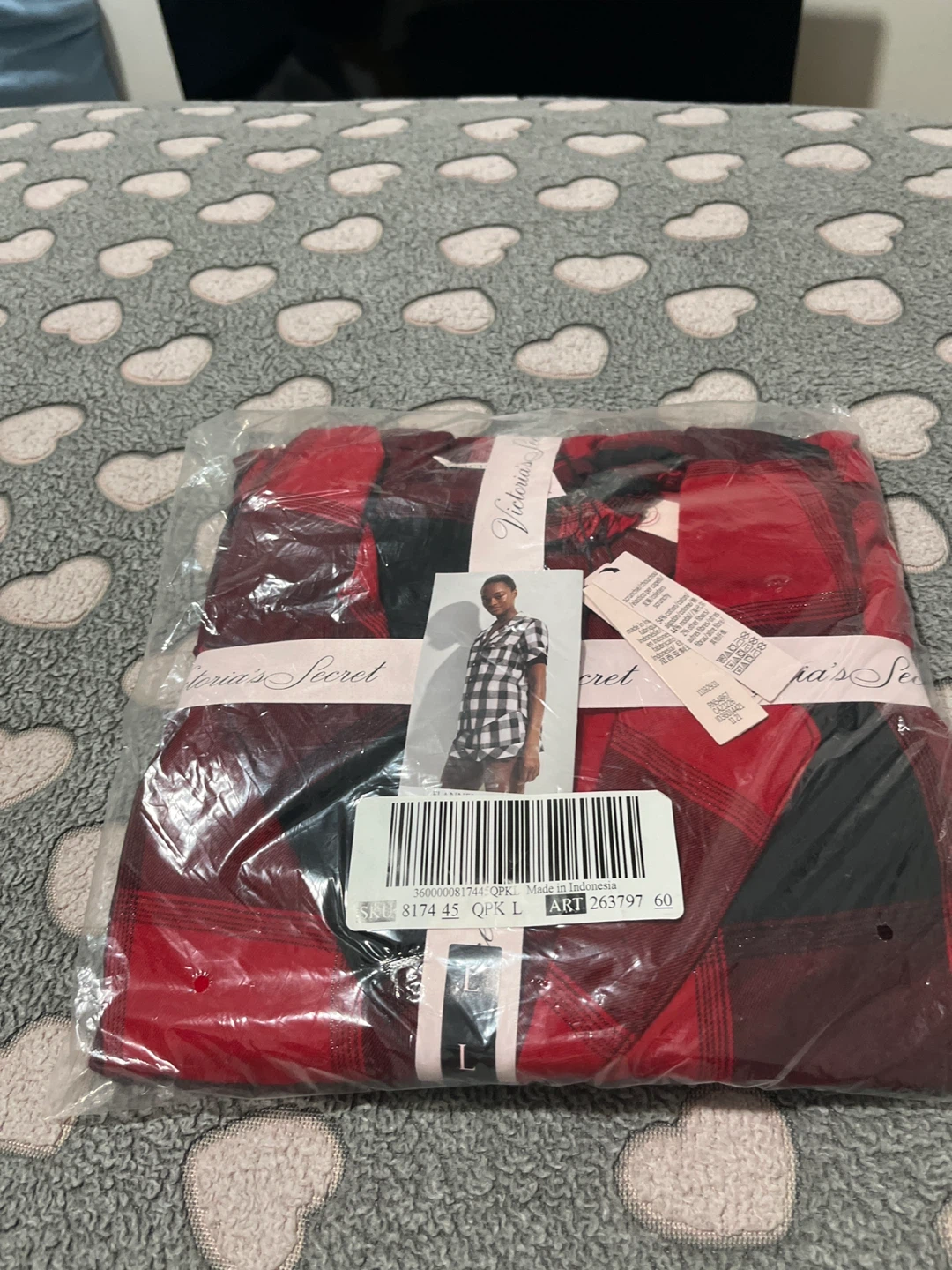 Victoria's Secret Plaid Pajama Set