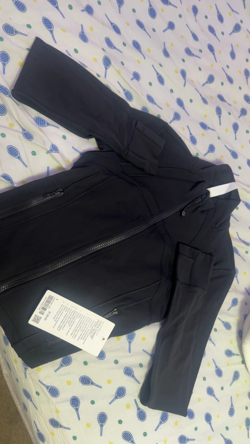 Lululemon Define Jacket Nulu Black Size 4
