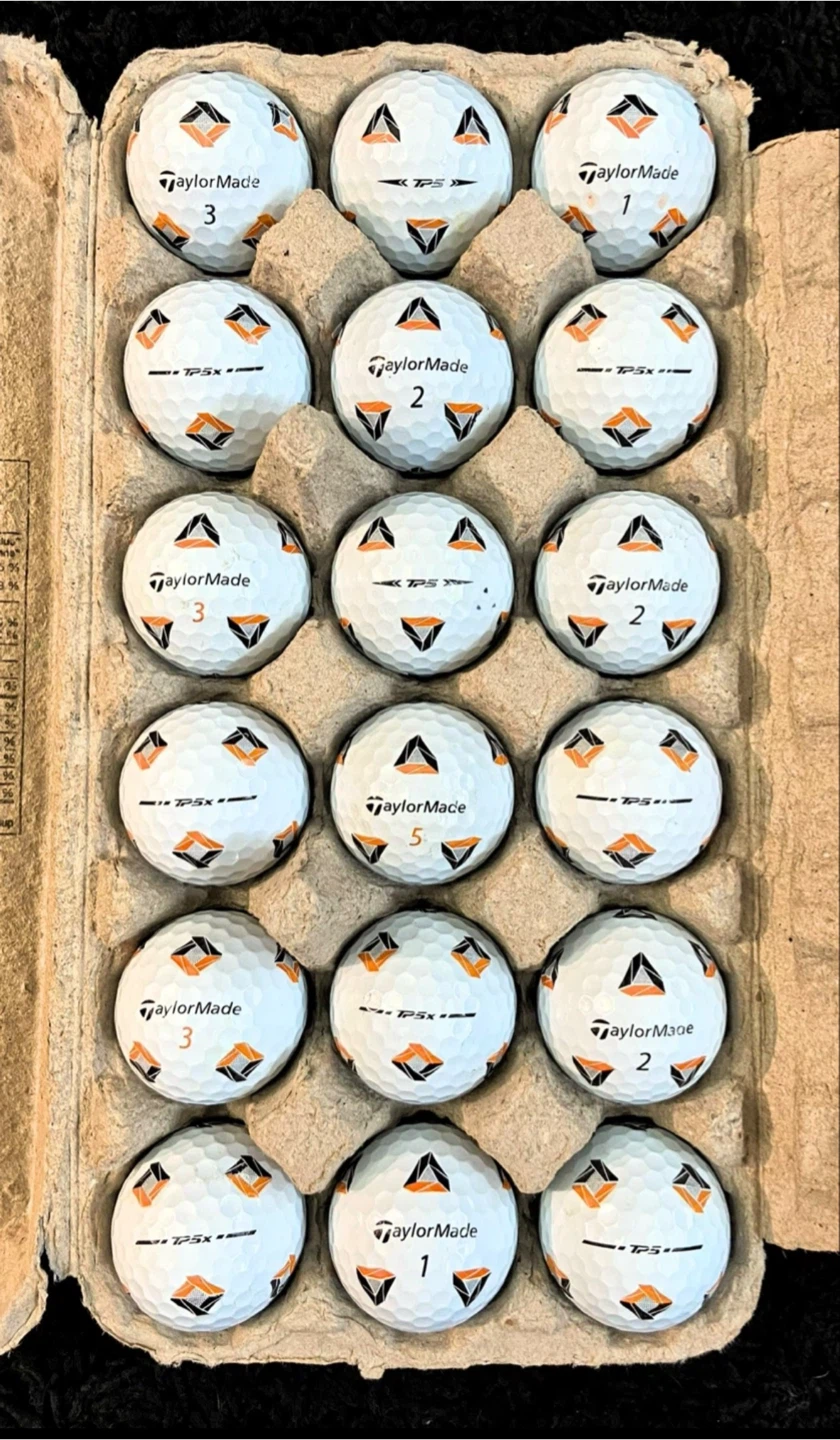 18 Taylormade TP5 / TP5x Pix Golf Balls - photo 2