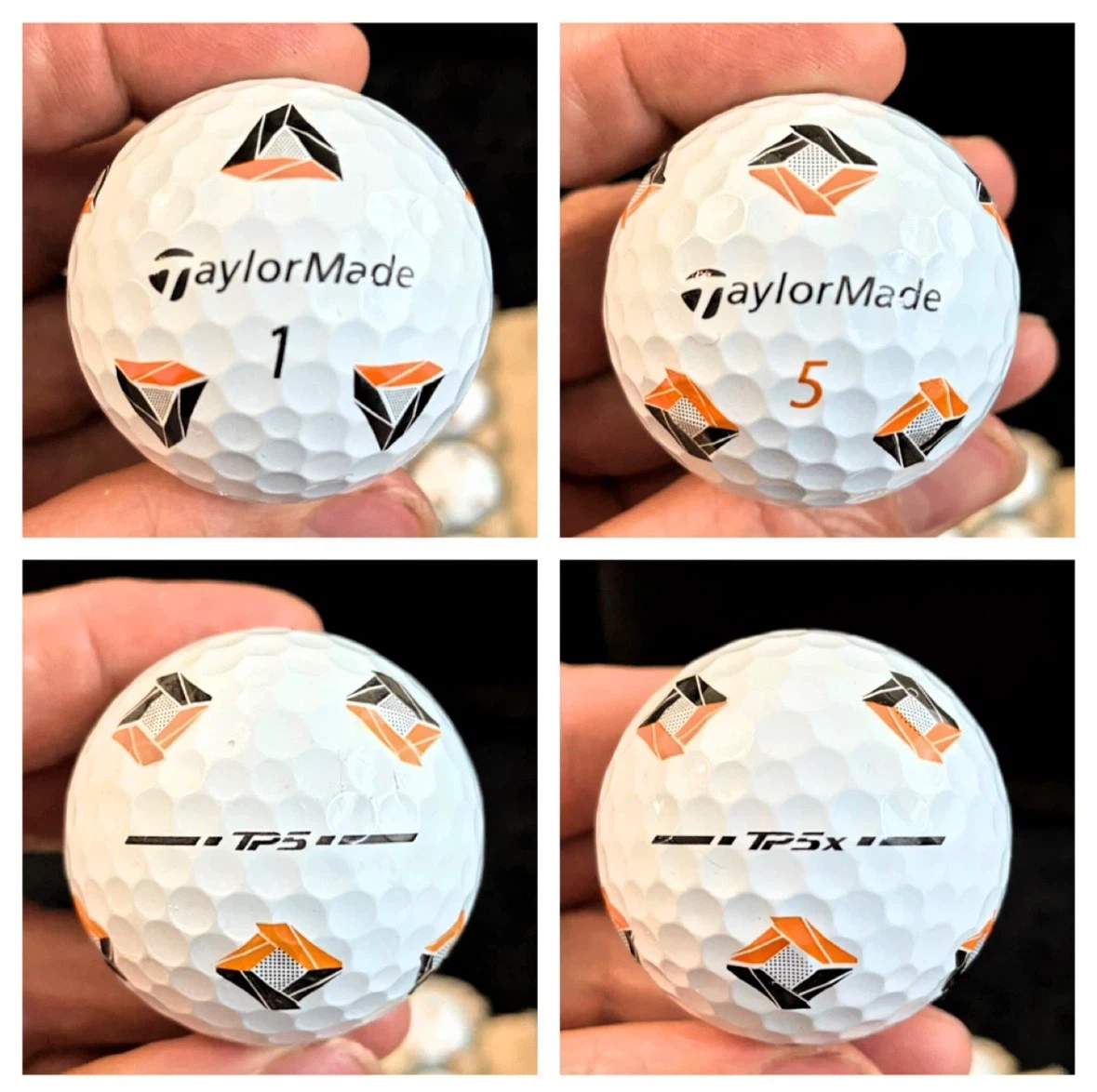 18 Taylormade TP5 / TP5x Pix Golf Balls - photo 3