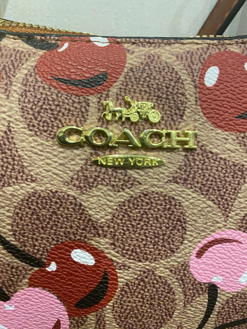 Coach Cherry Print Shoulder Bag - photo 3