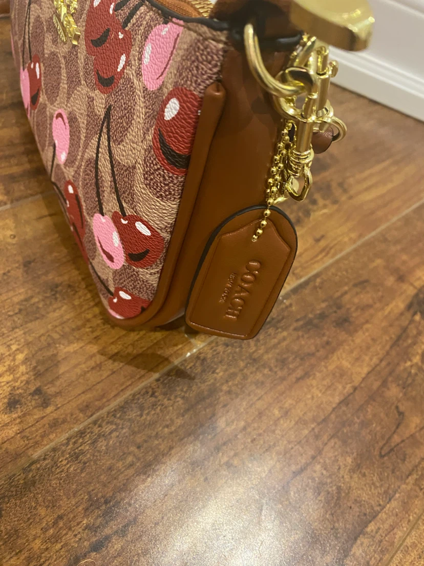 Coach Cherry Print Shoulder Bag - photo 5
