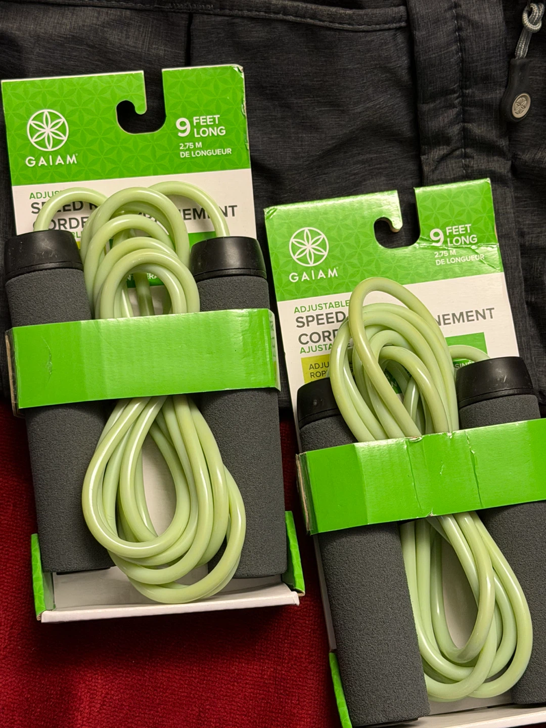 Gaiam Restore Dual Finger Massager & Speed Rope Set - photo 3