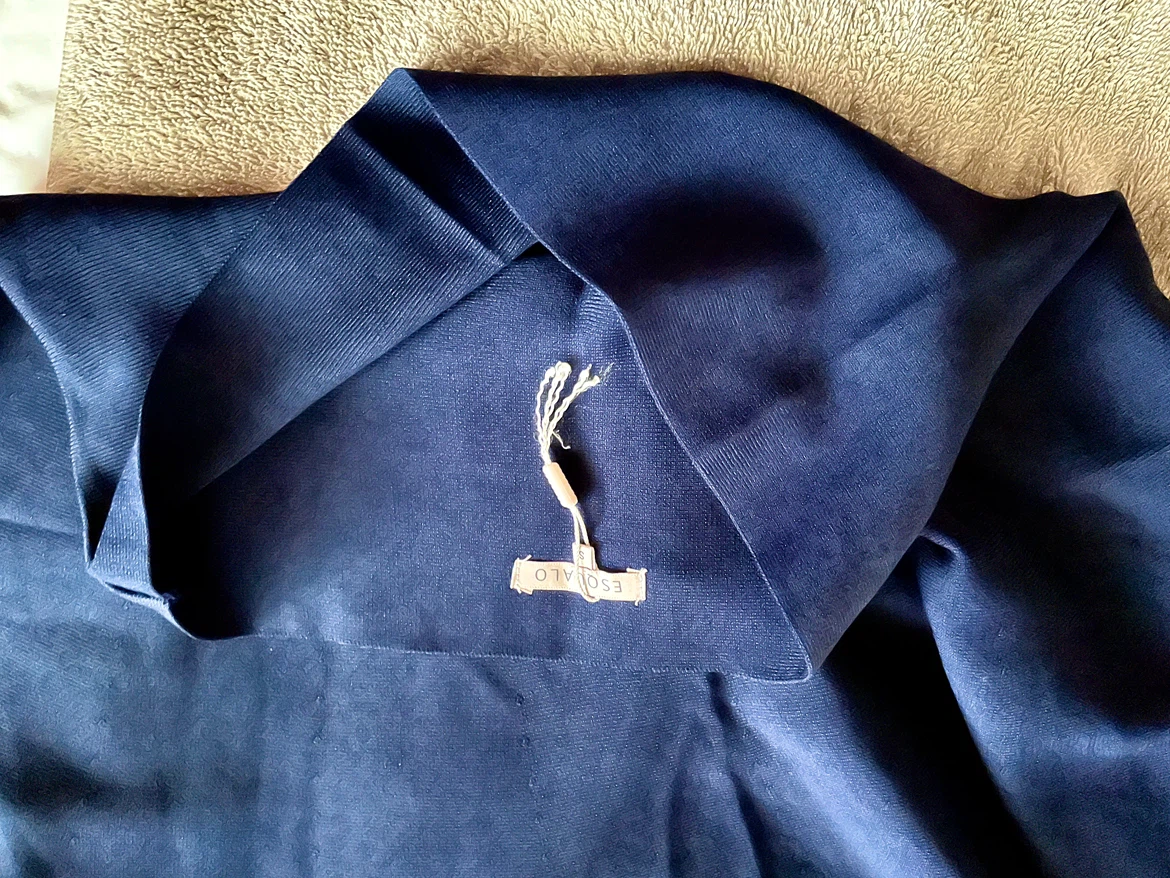 ESQUALO Navy Blue Skirt - photo 3