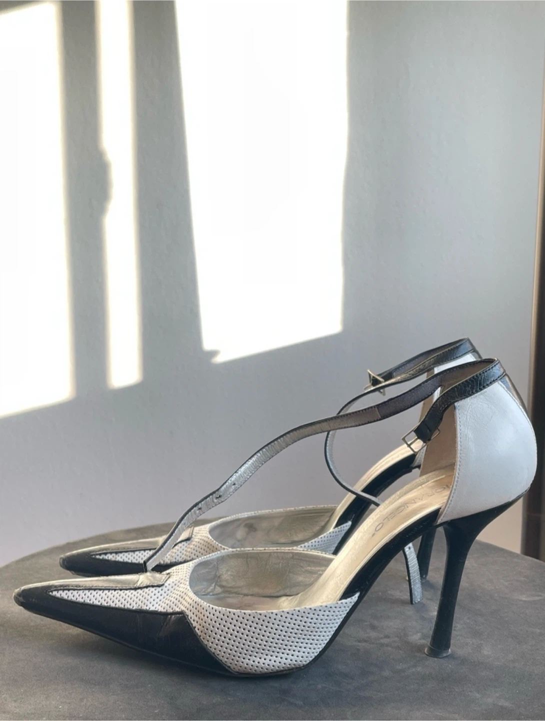 Y2k Heels - Black and White