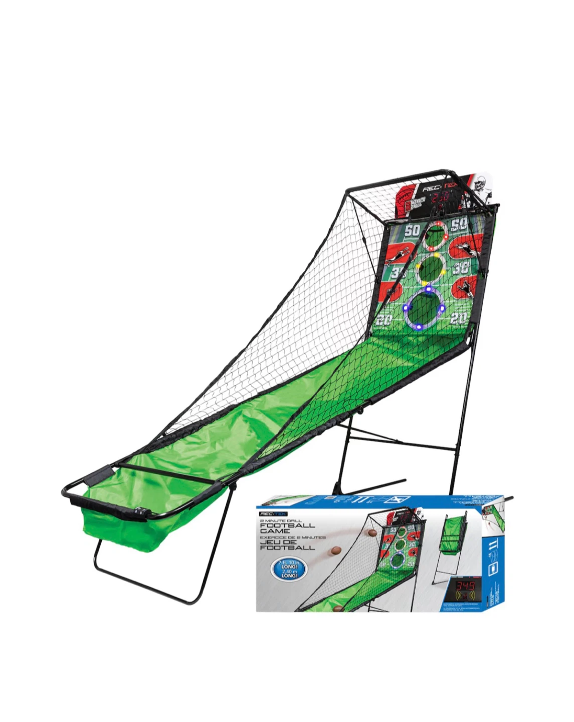 Rec-Tek 2-Minute Football Drill Arcade Game - photo 2