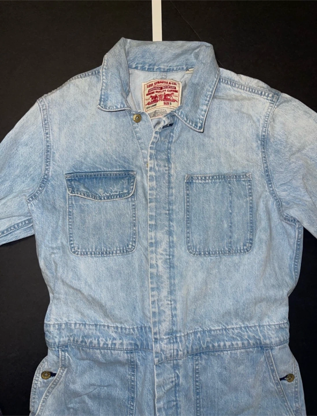 Levi's Denim Jumpsuit - photo 3