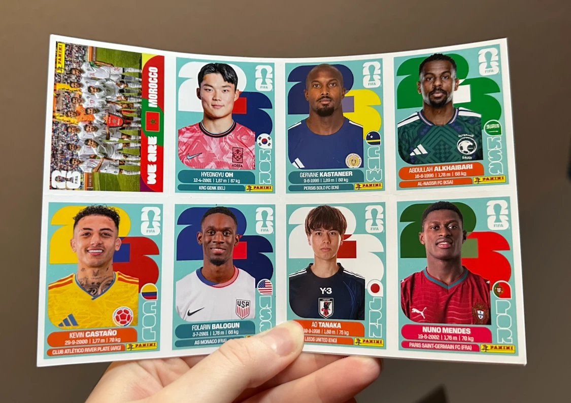 Panini fifa 2026 stickers ⚽️