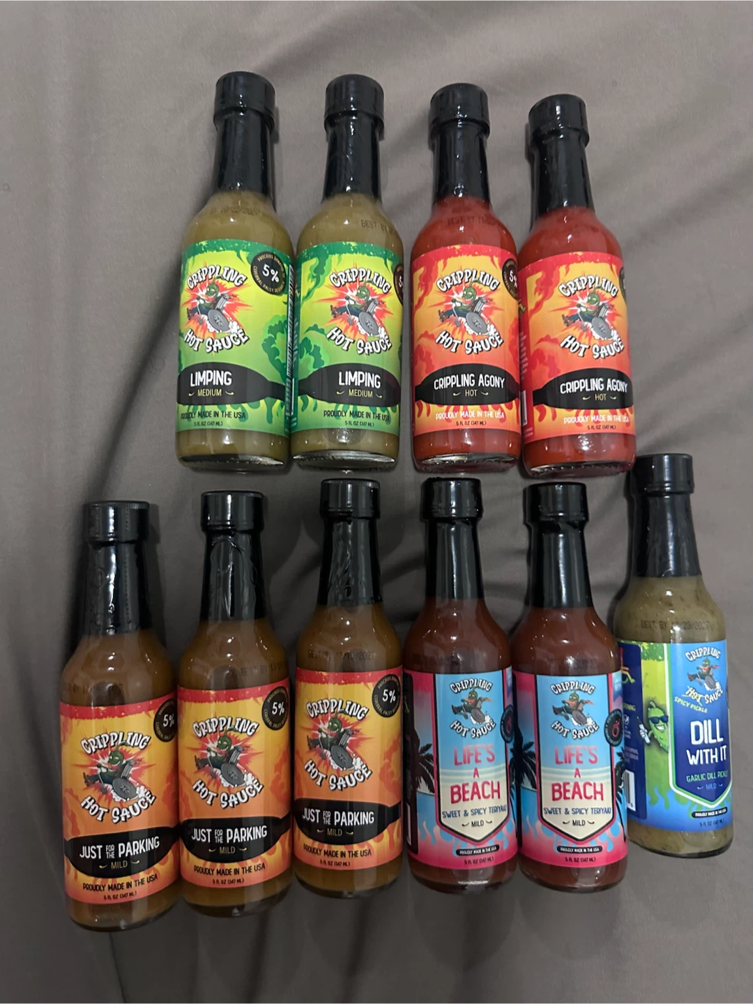 Crippling Hot Sauce Box