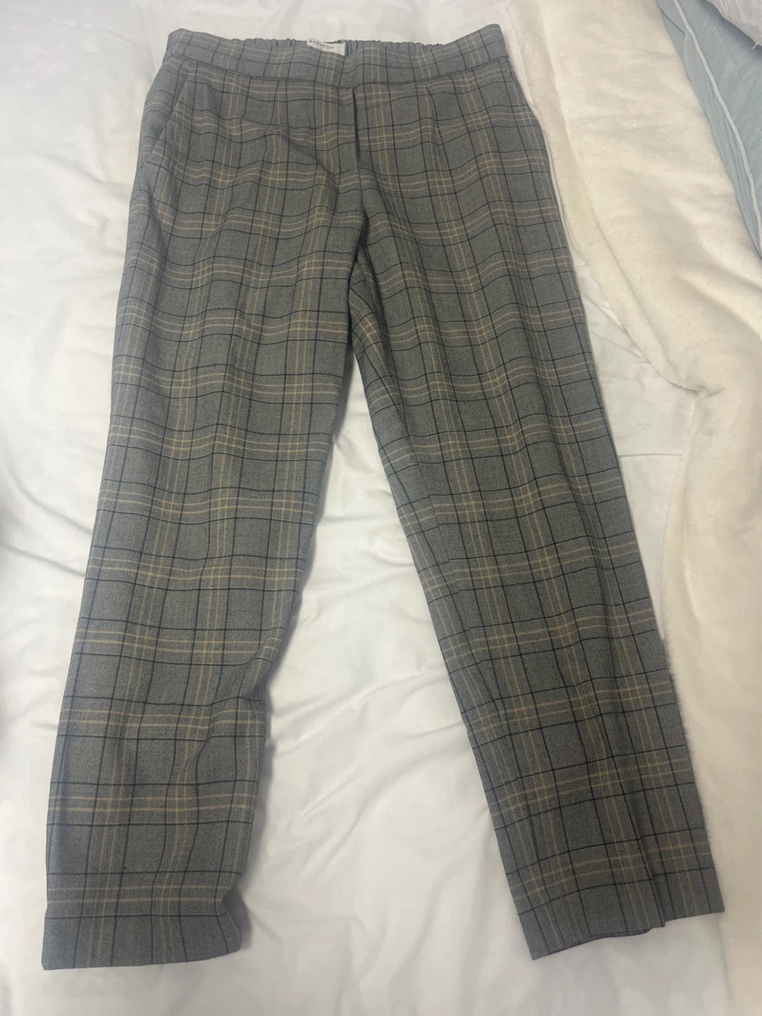 Babaton Plaid Pants Size 6