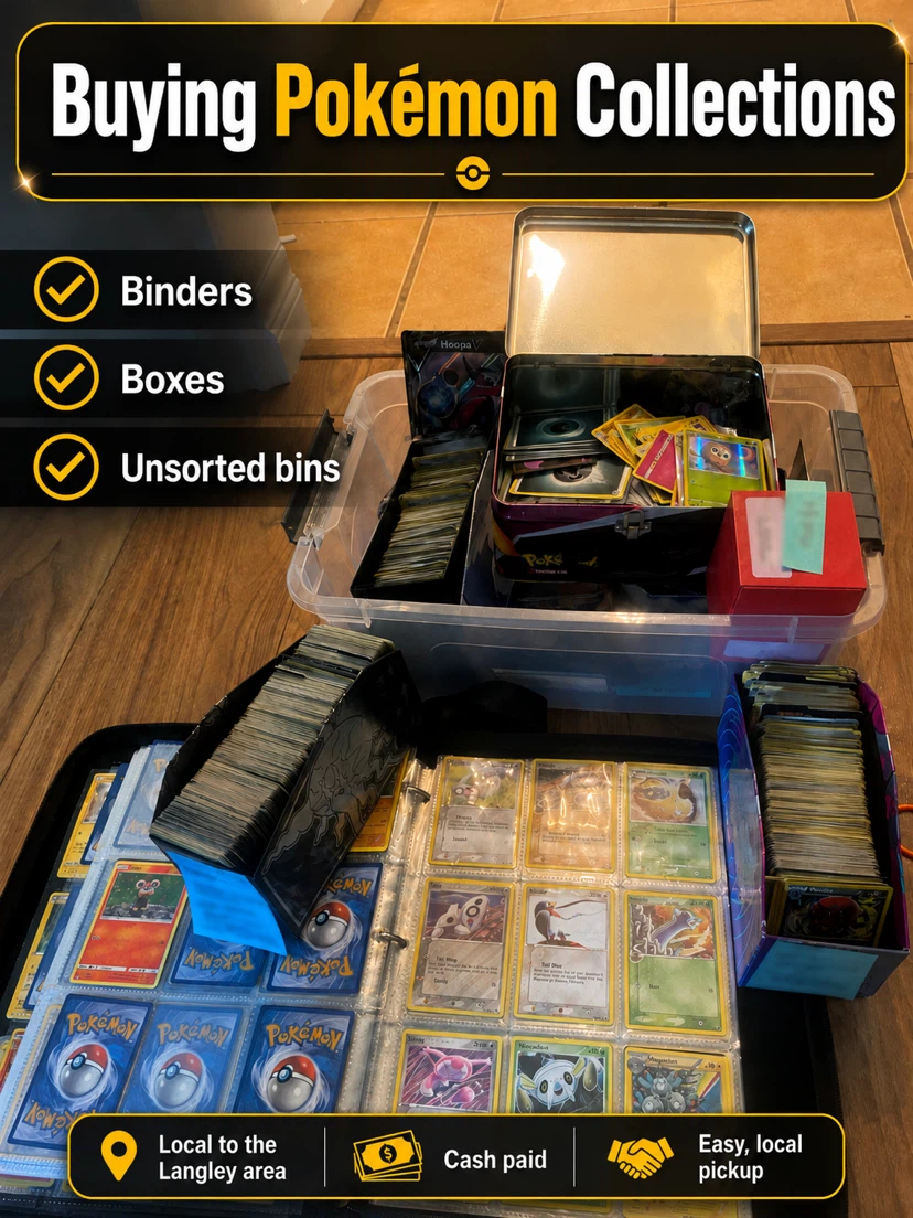 Buying Pokémon Card Collections