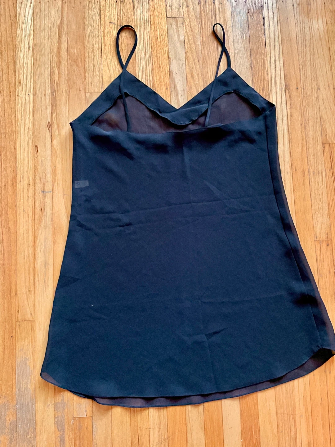 Black slip dress - photo 2
