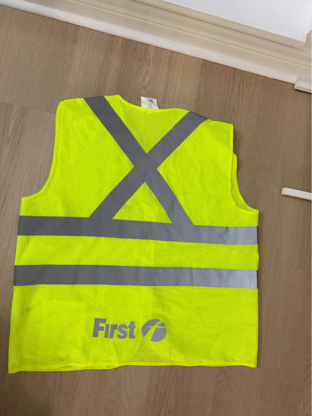 Reflective High-Visibility Safety Vest - Large - photo 3