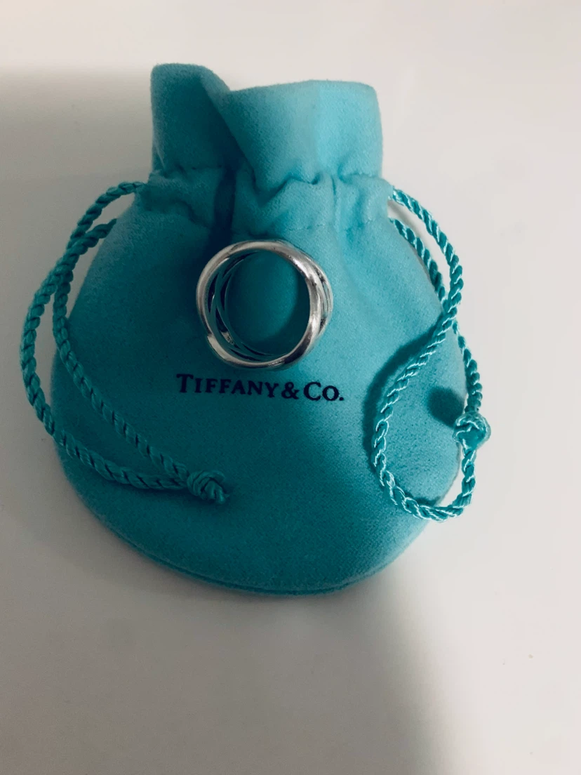 925 Silver Tiffany & Co. Band  Ring - photo 3