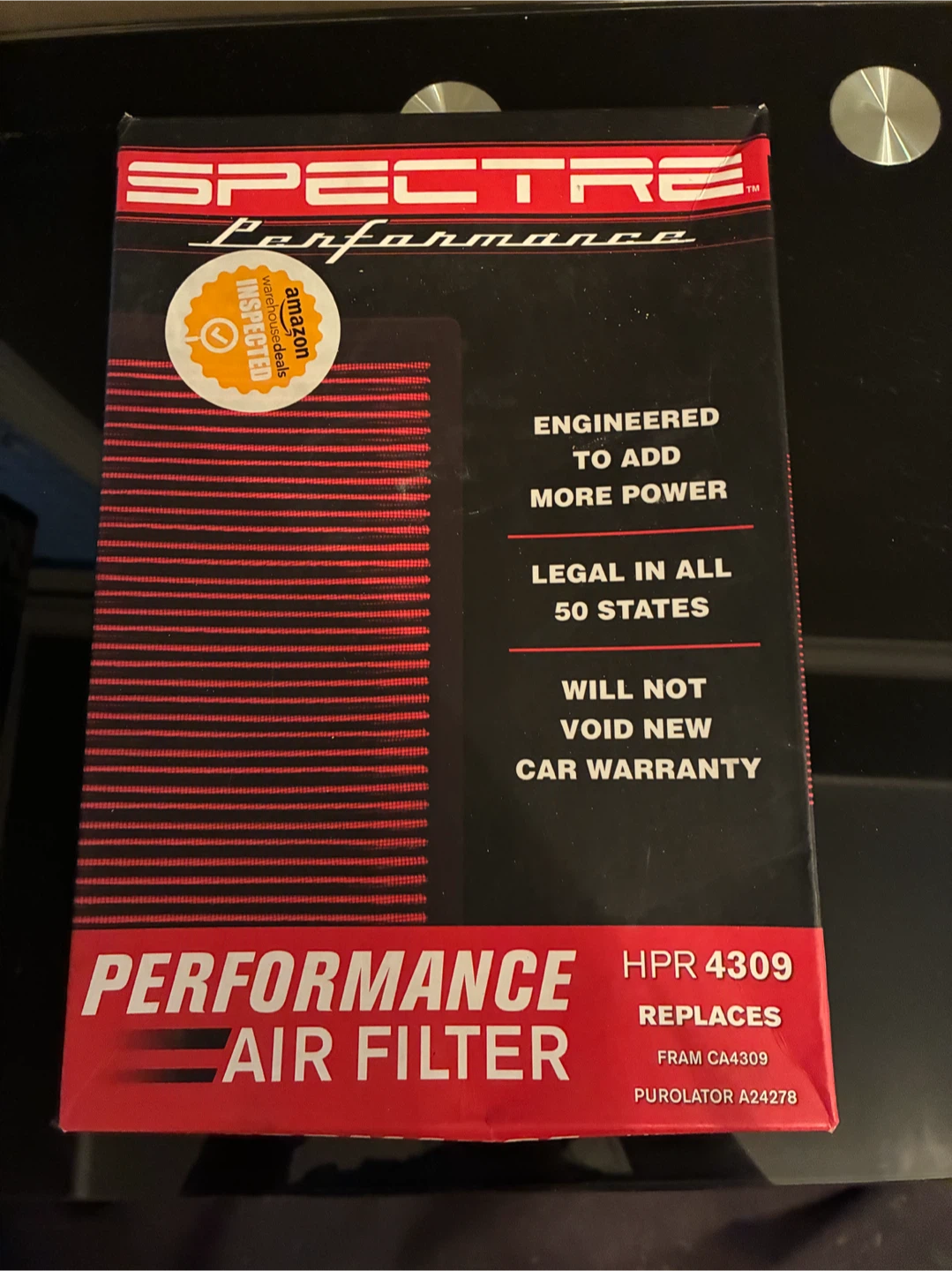 Spectre Performance Air Filter HPR 4309