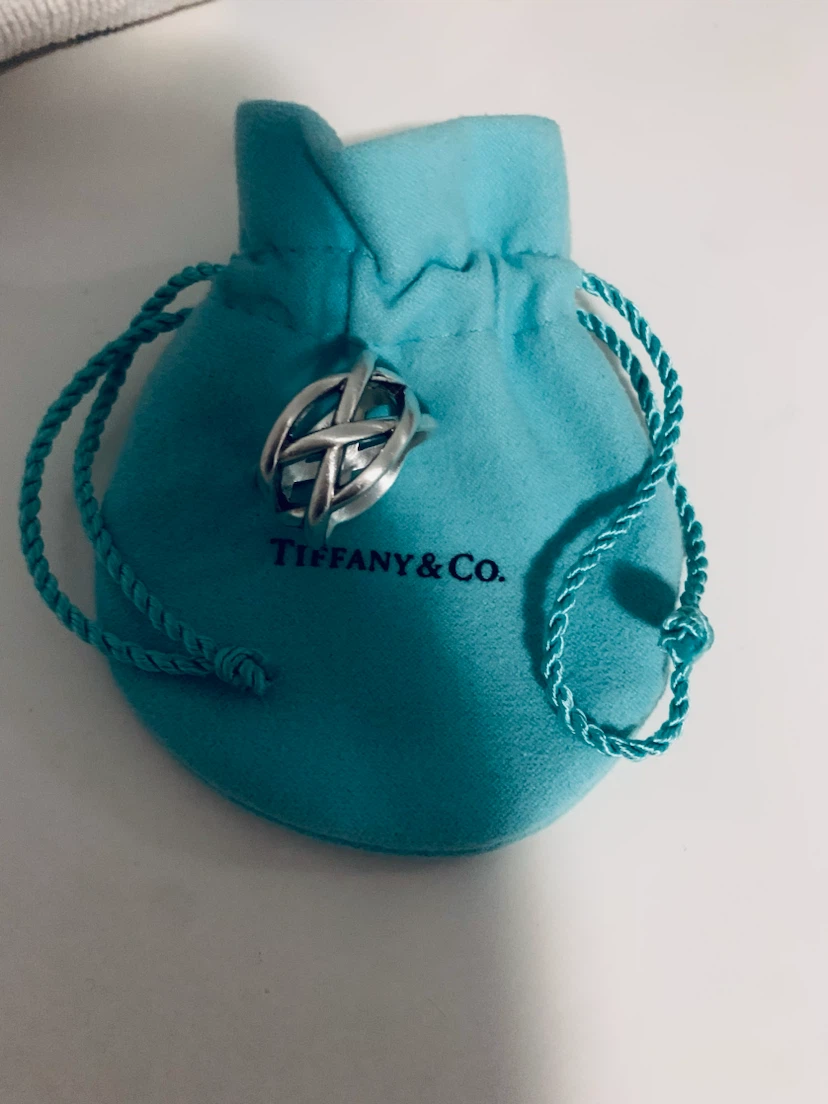 925 Silver Tiffany & Co. Band  Ring - photo 2