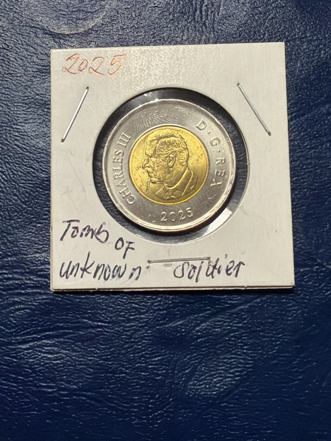 Canada 2025 Tomb of the Unknown Soldier Toonie - photo 2