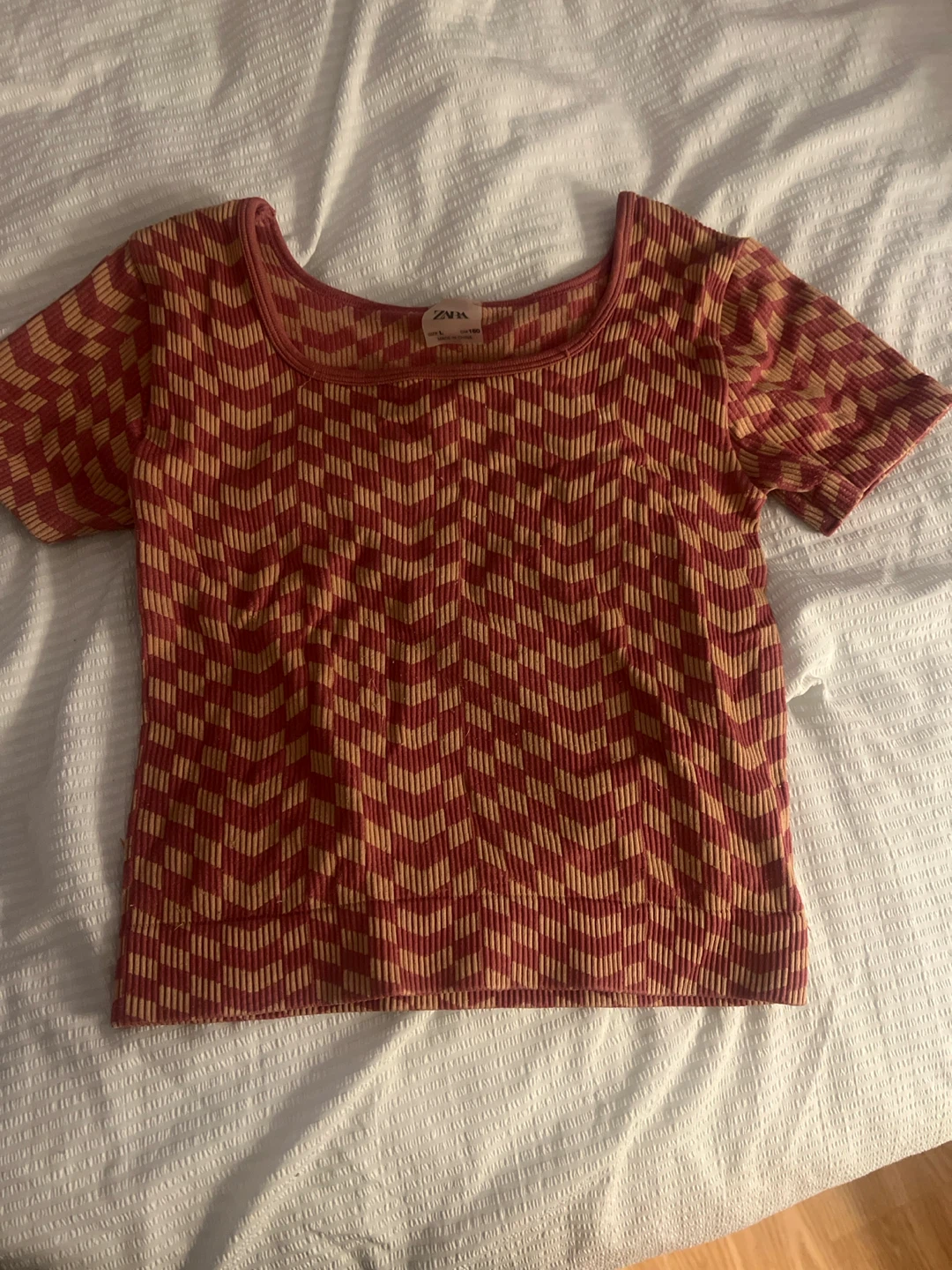 KIDS ZARA Ribbed Top - Size L