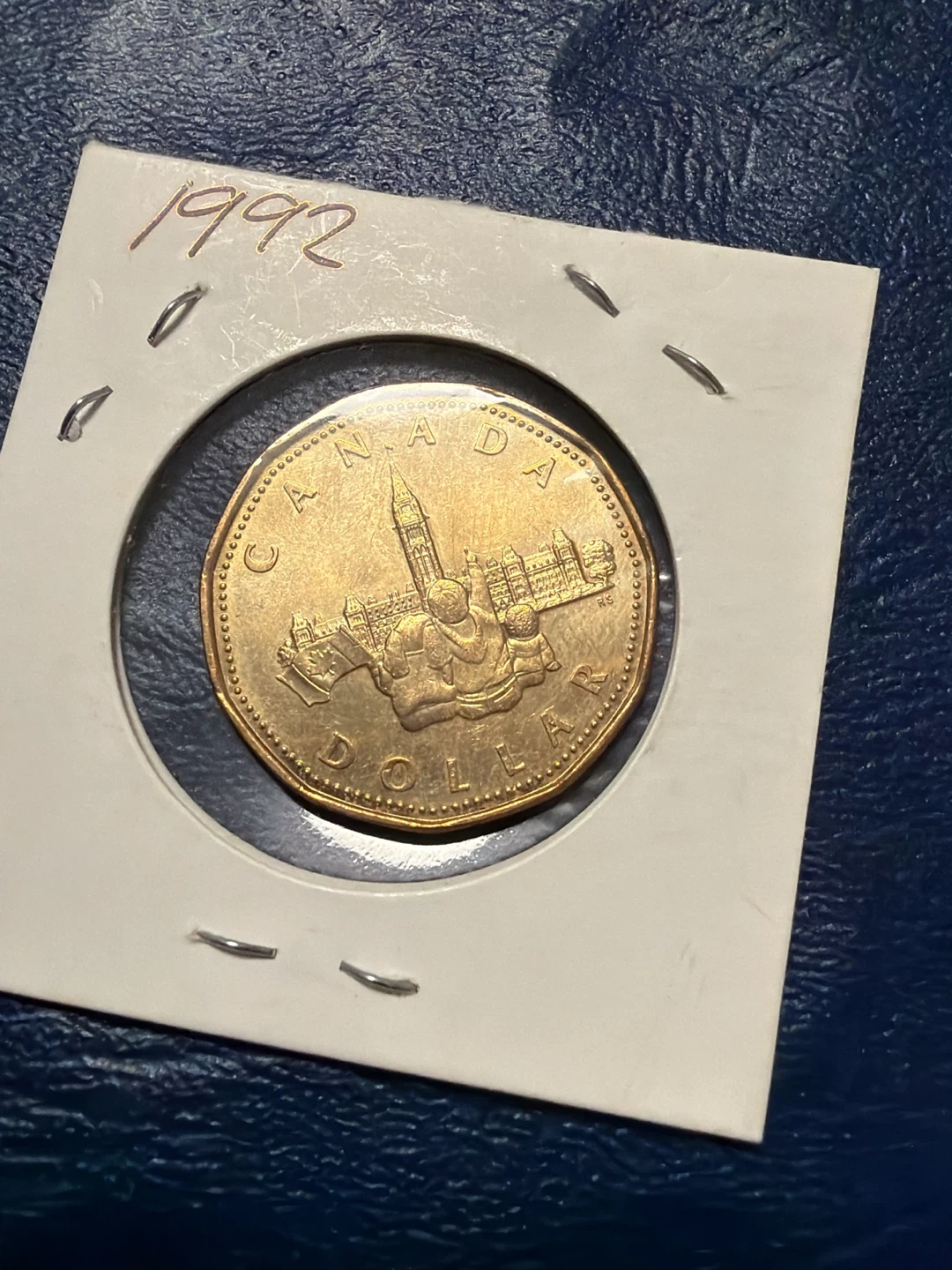 1992 Canada 1 Dollar Coin - photo 2