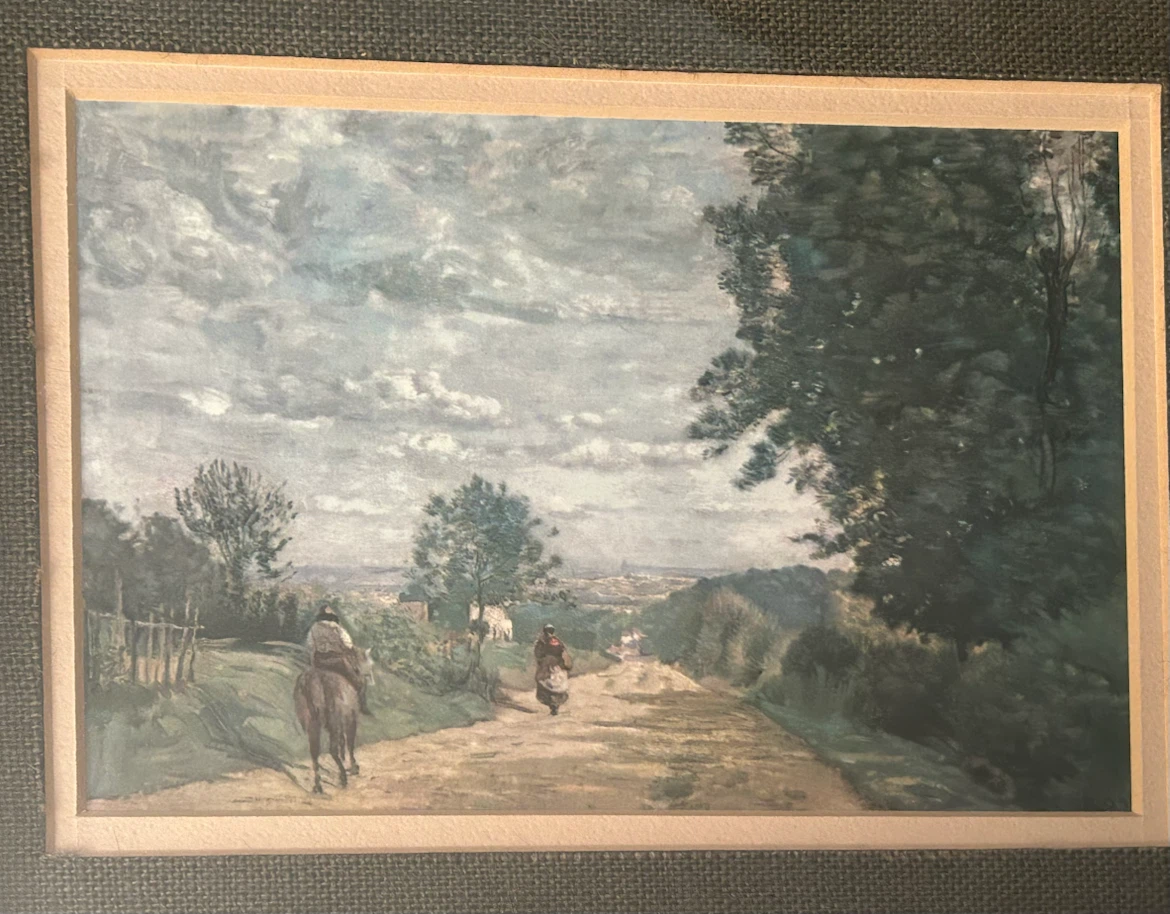 Vintage print of John Constable’s 1826 "The Cornfield" - photo 2