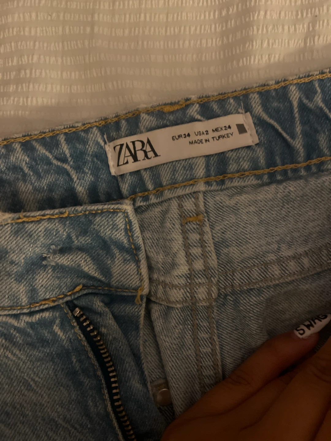 Zara Wide Leg Jeans - photo 2