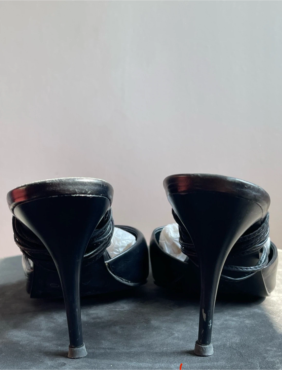 ALDO Vintage Black Pointed Toe Heeled Mules - photo 3