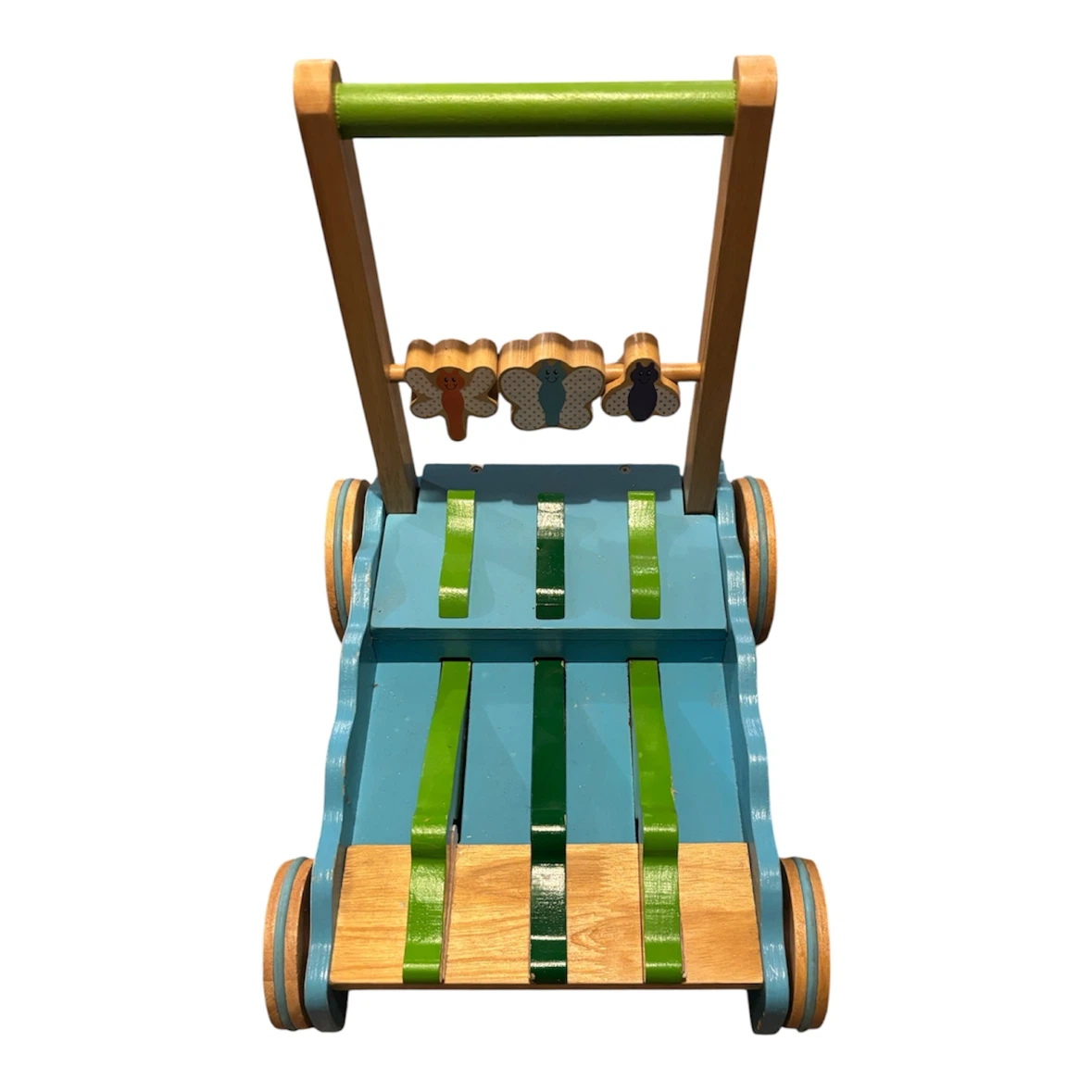 Melissa & Doug Wooden Baby Walker Toy