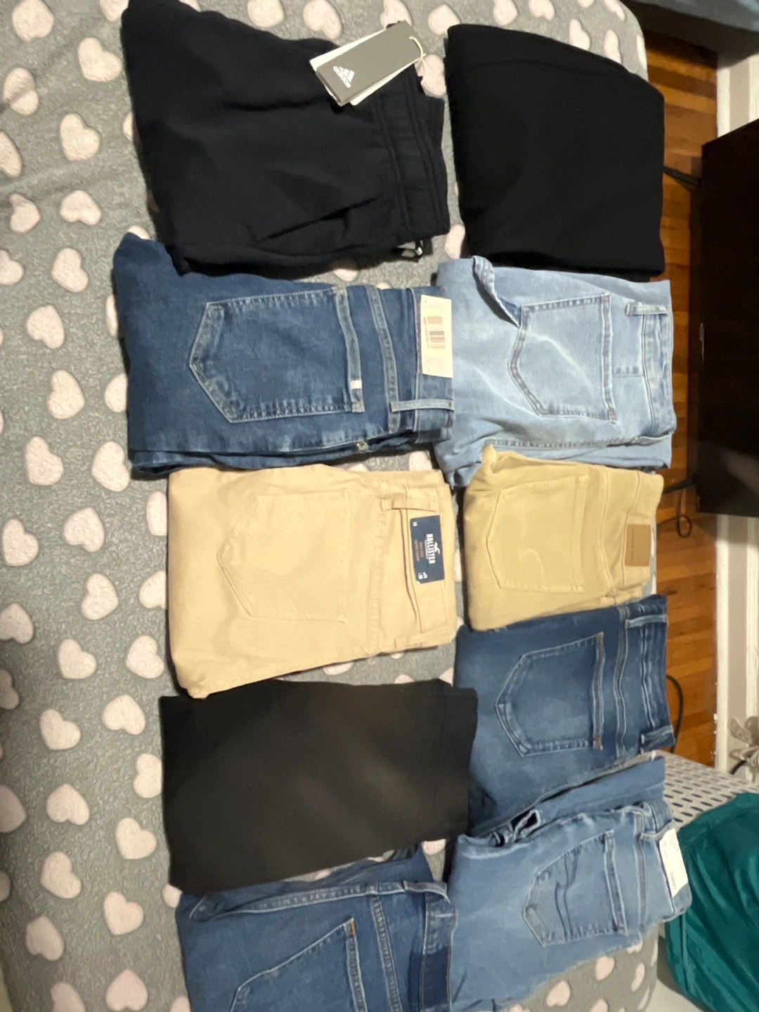 Hollister Jeans and American Eagle