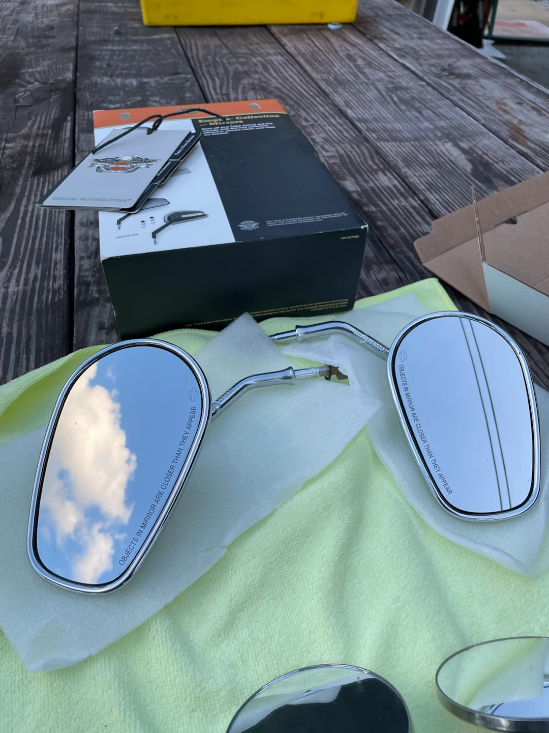 Harley-Davidson "Embl'e Collection" Mirrors - photo 2