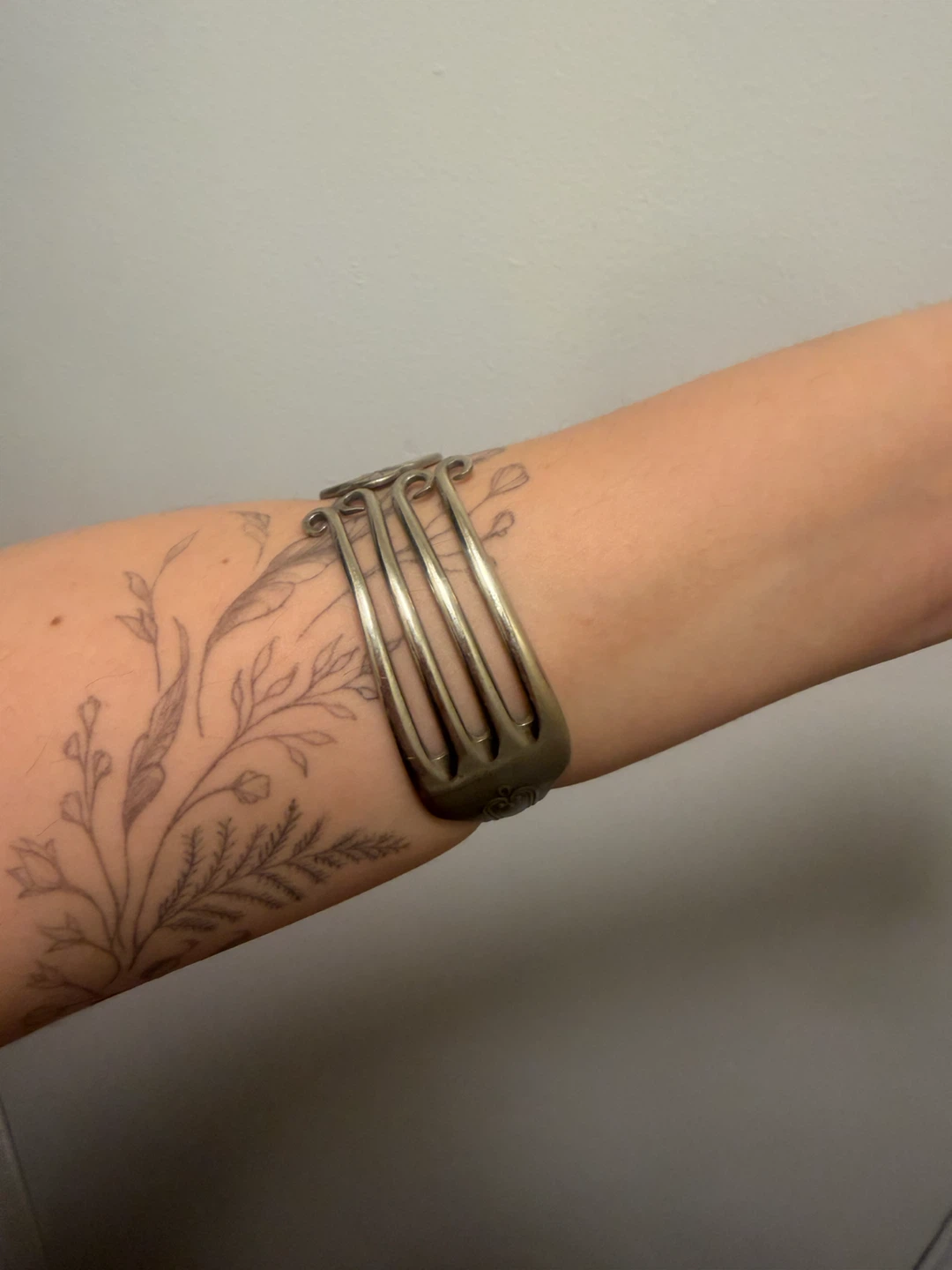 Upcycled Fork Bracelet - photo 2