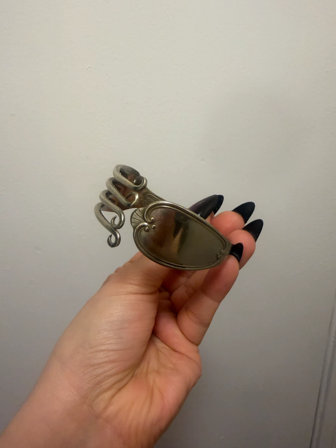 Upcycled Fork Bracelet - photo 5