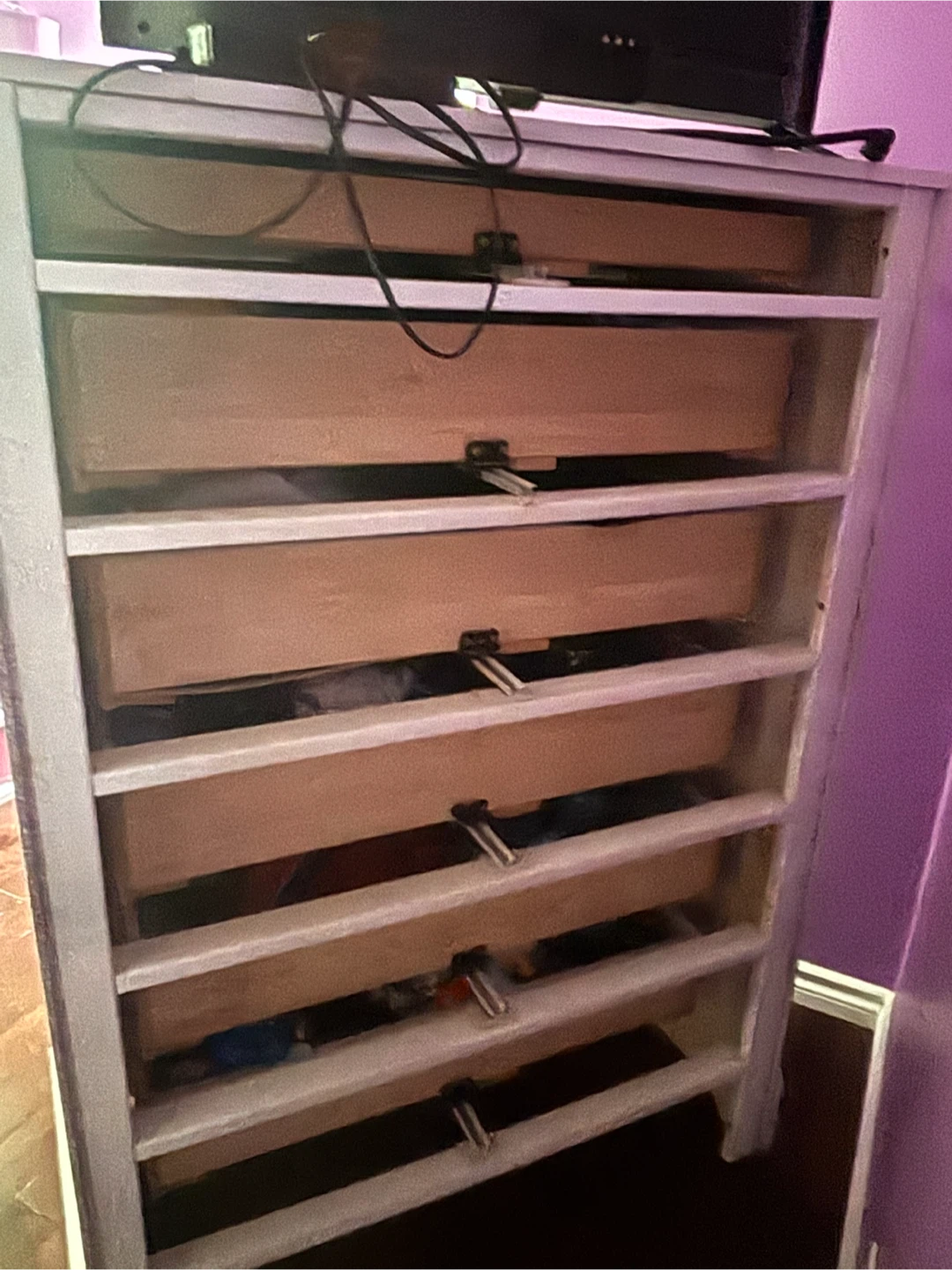 White 5-Drawer Dresser - photo 2