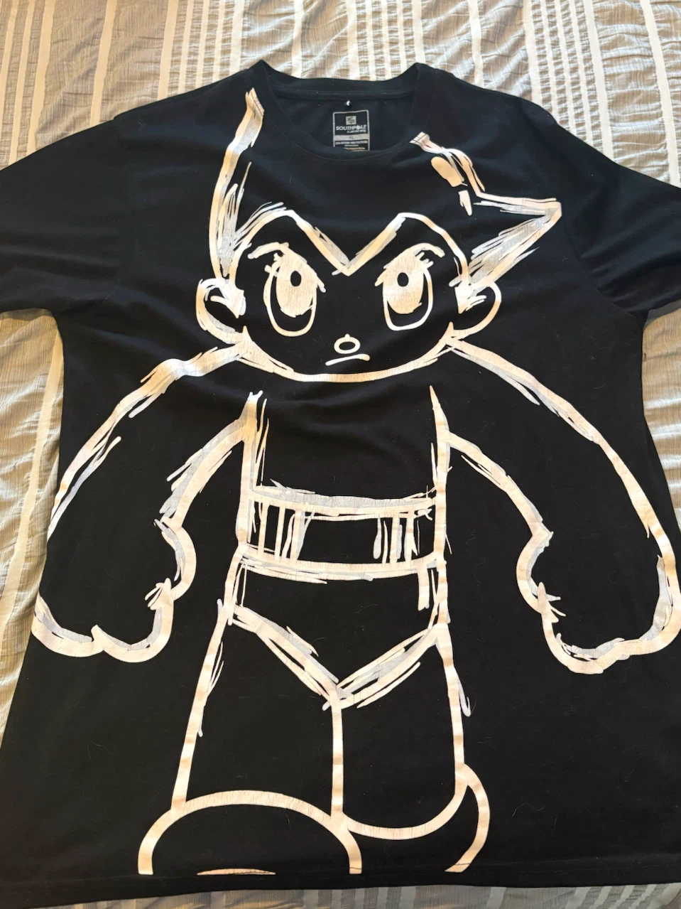 Southpole Black Astro Boy T-Shirt