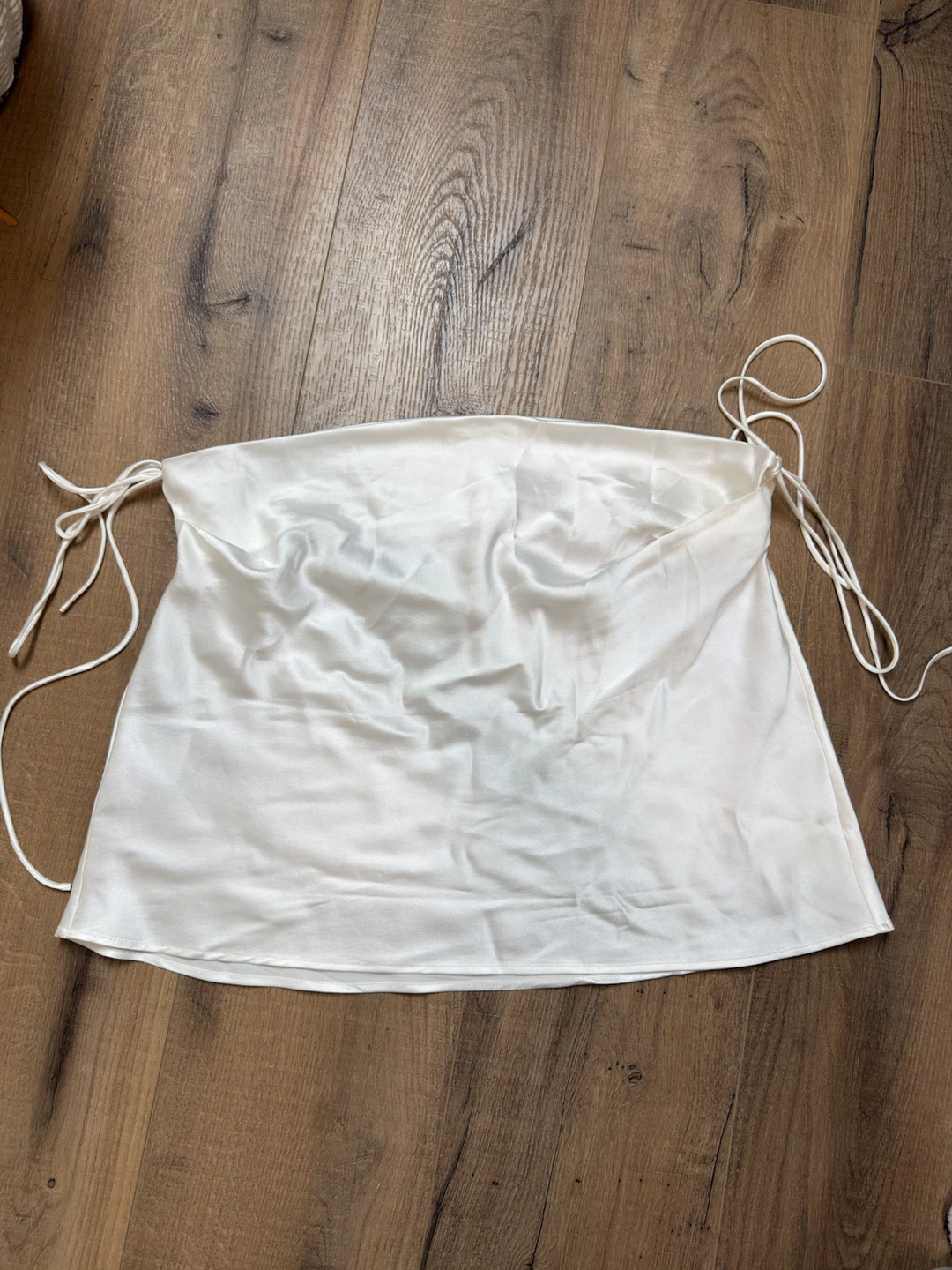 Natalie Rolt Evelyn Mini Skirt in White - photo 2