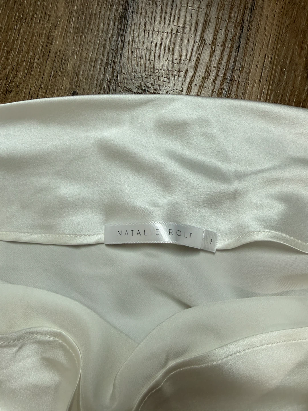 Natalie Rolt Evelyn Mini Skirt in White - photo 3
