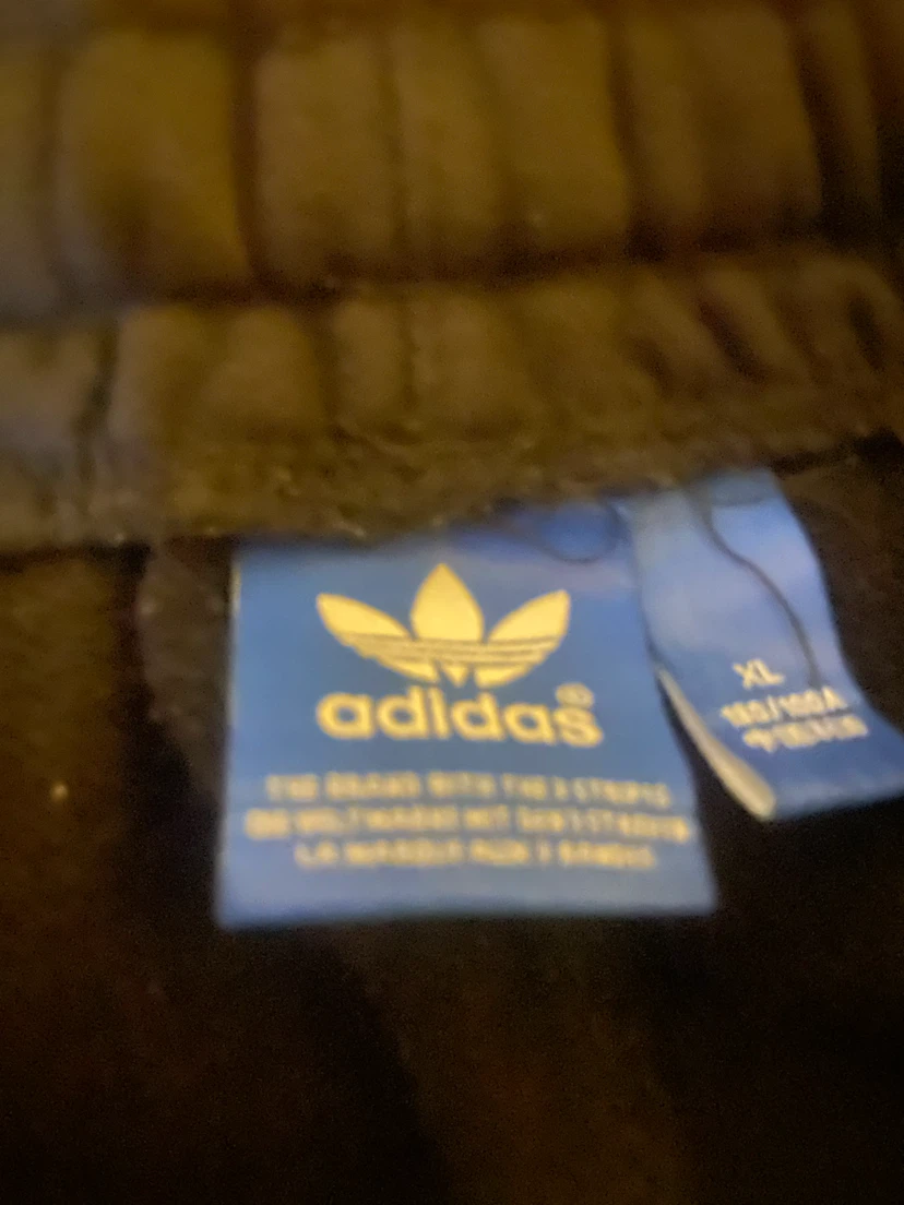 Adidas Joggers Sweatpants - Black with White Stripes - photo 3
