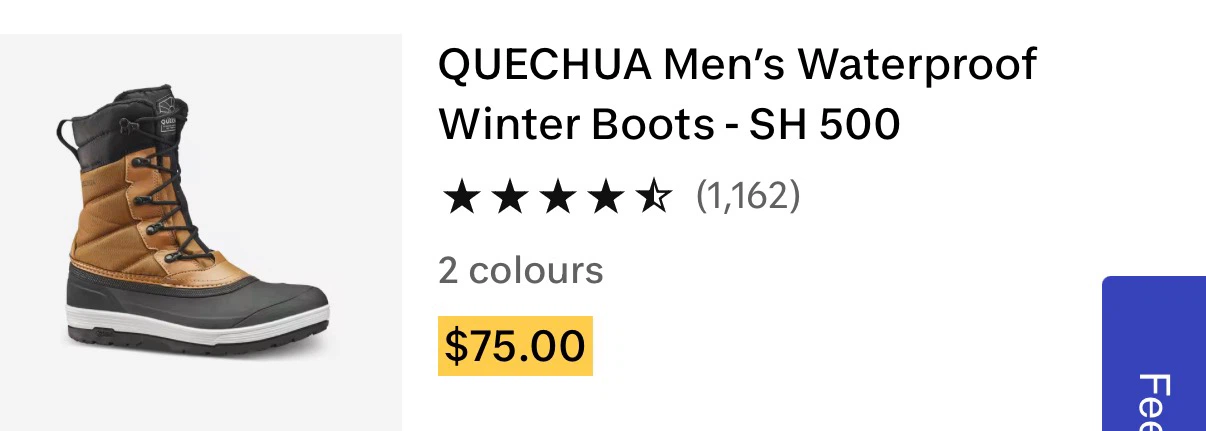 Quechua Waterproof men’s Winter Boots - photo 3
