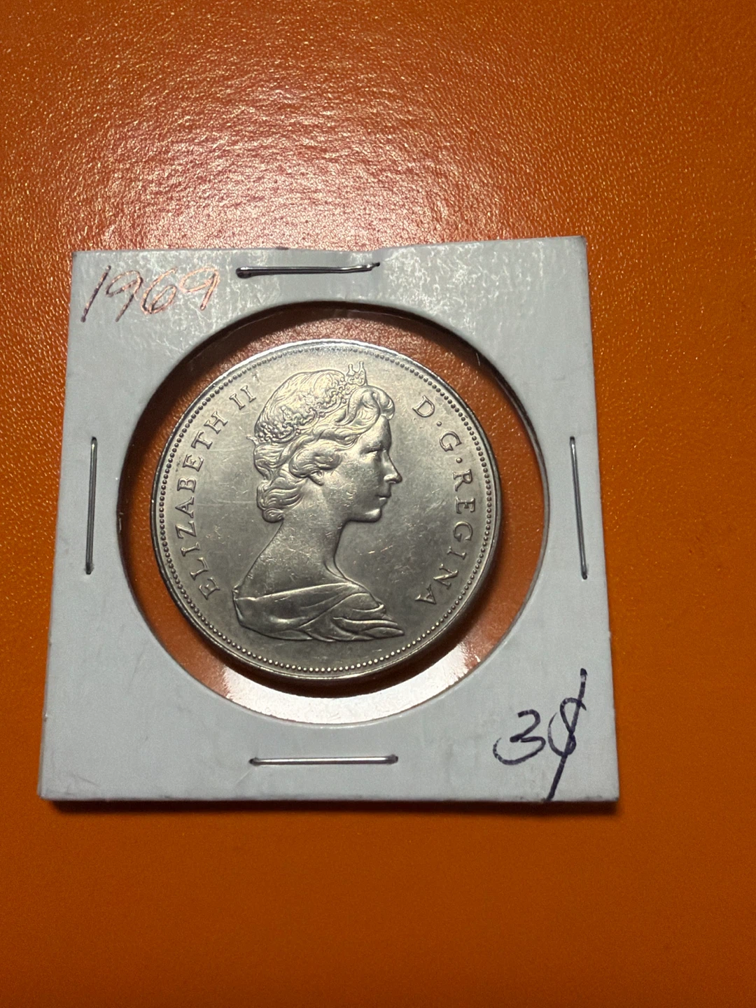 1969 Canadian 1 Dollar Coin - Elizabeth II - photo 2