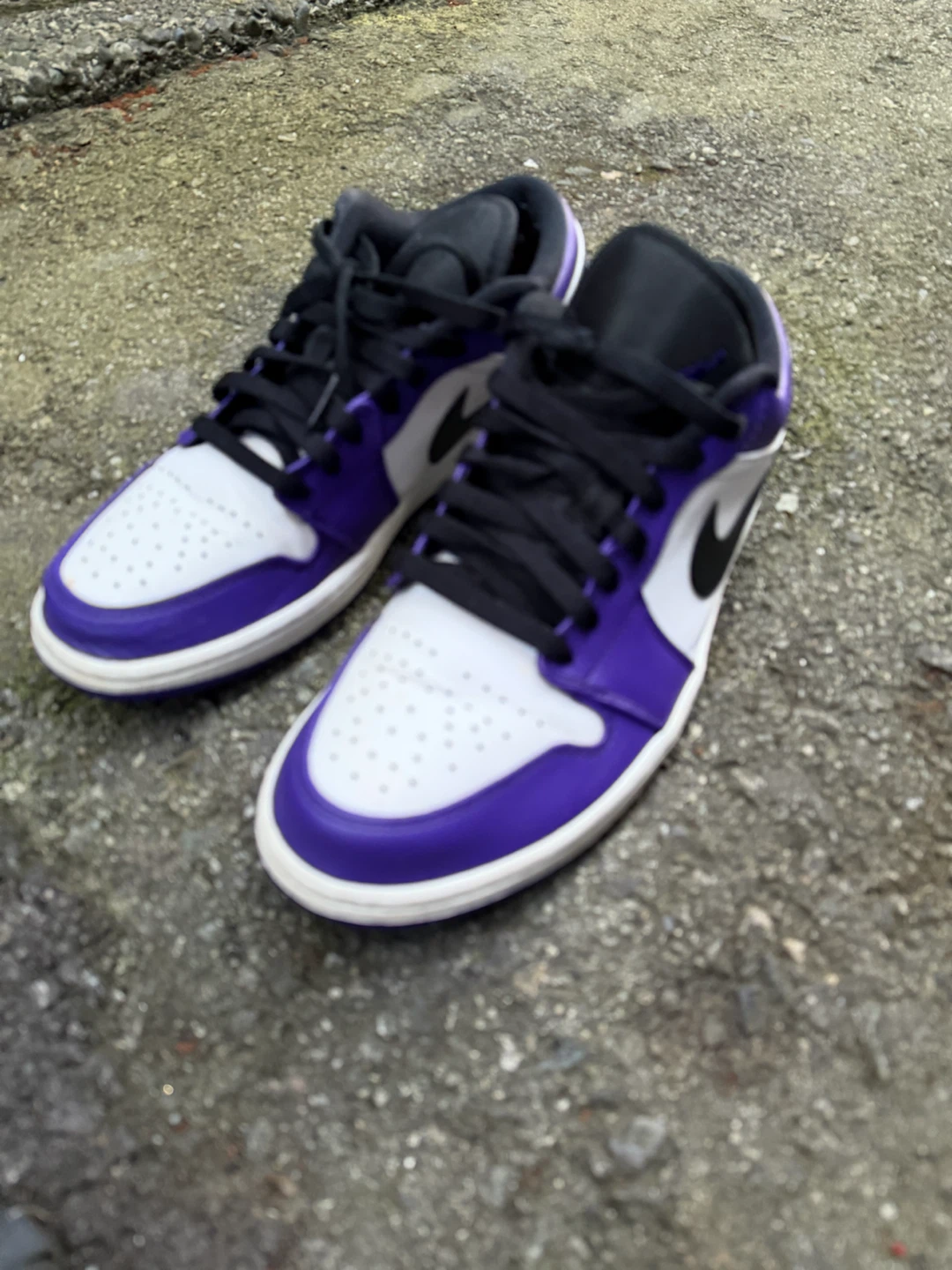 Nike Air Jordan 1 Low purple Sneakers