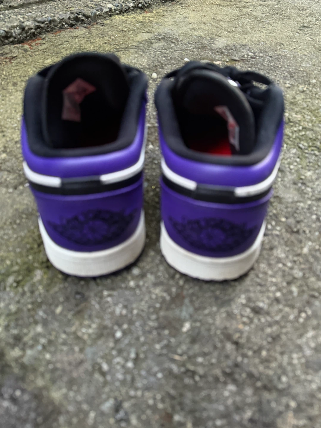 Nike Air Jordan 1 Low purple Sneakers - photo 3