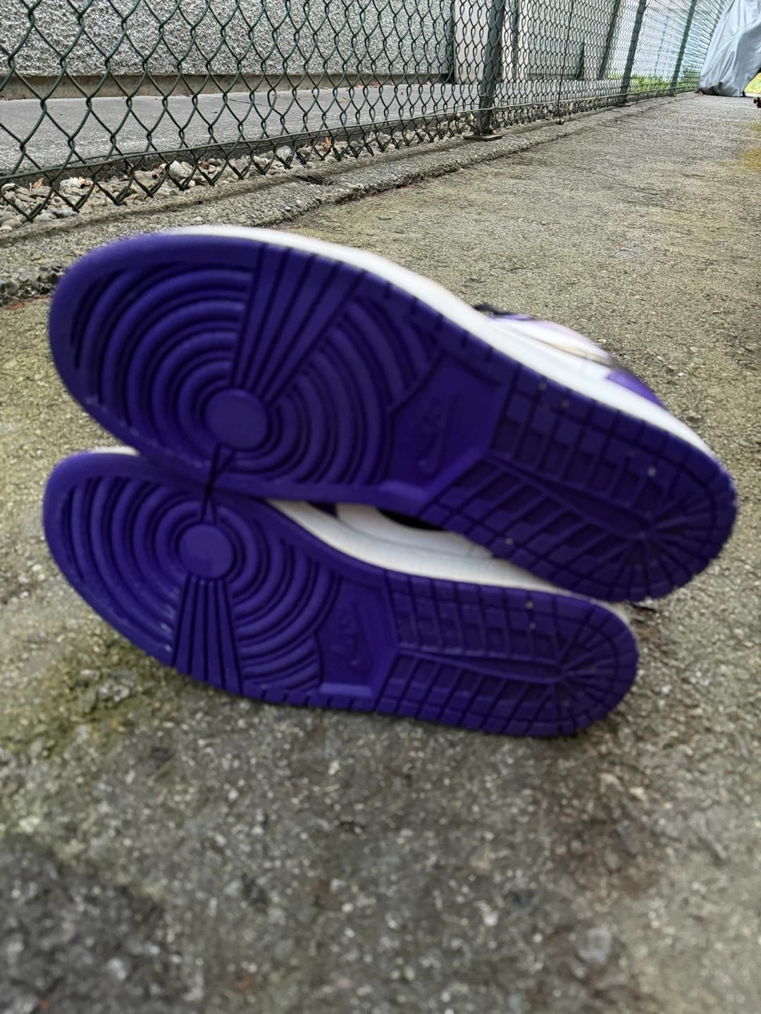 Nike Air Jordan 1 Low purple Sneakers - photo 5