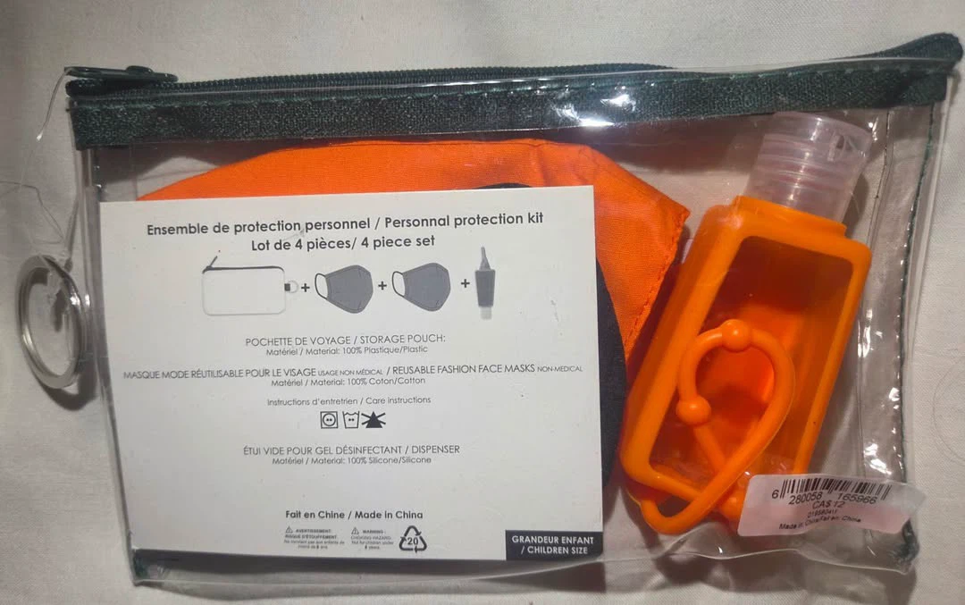 Brand New Halloween Cotton Face Mask & Sanitizer Pouch Sets - photo 4