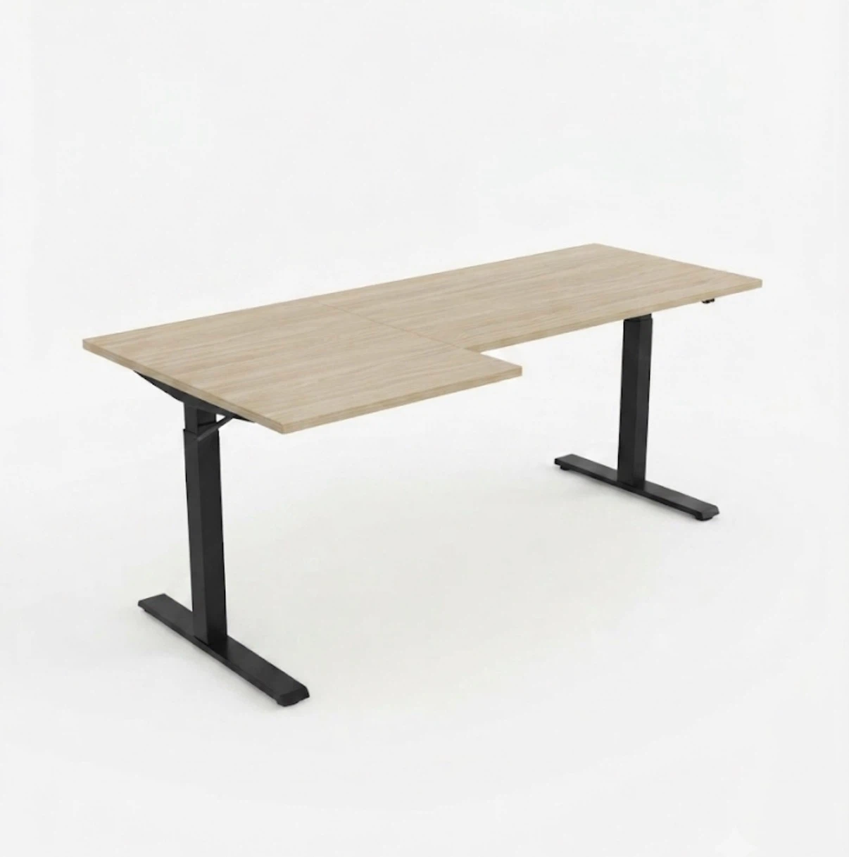 Vernal Standing Desk - L-Shaped Adjustable Height