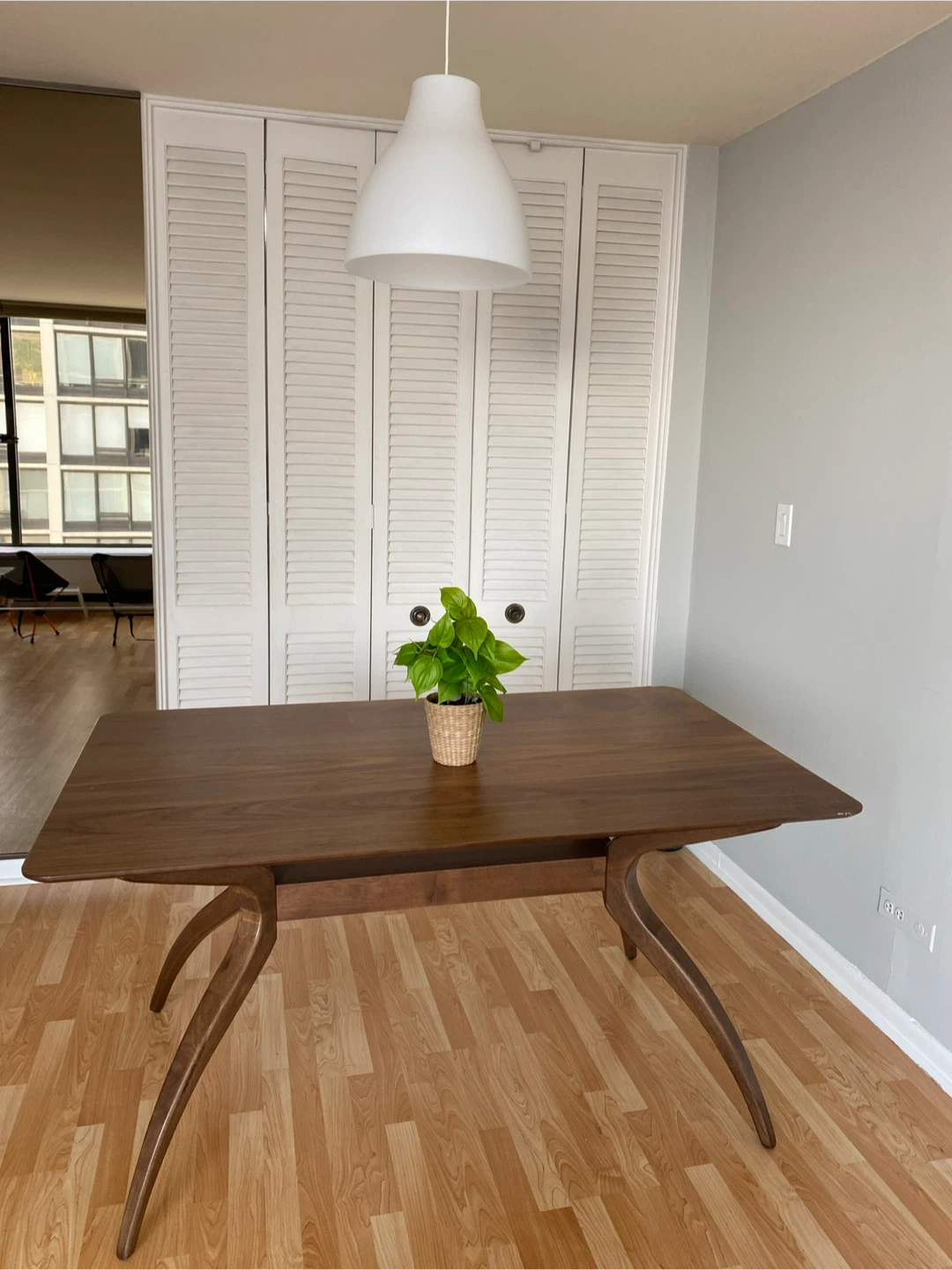 Mid-century Modern Wood Dining Table