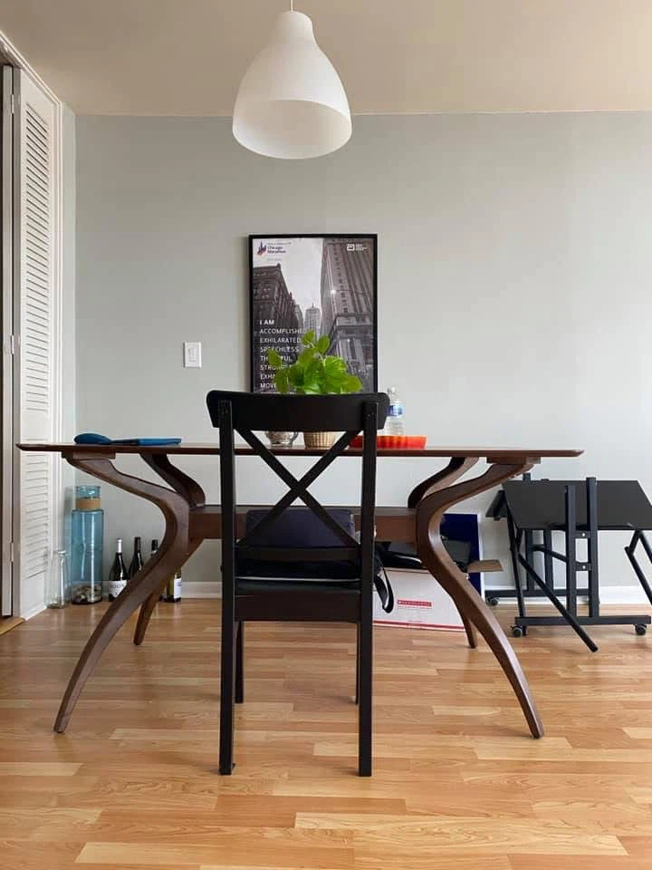 Mid-century Modern Wood Dining Table - photo 4