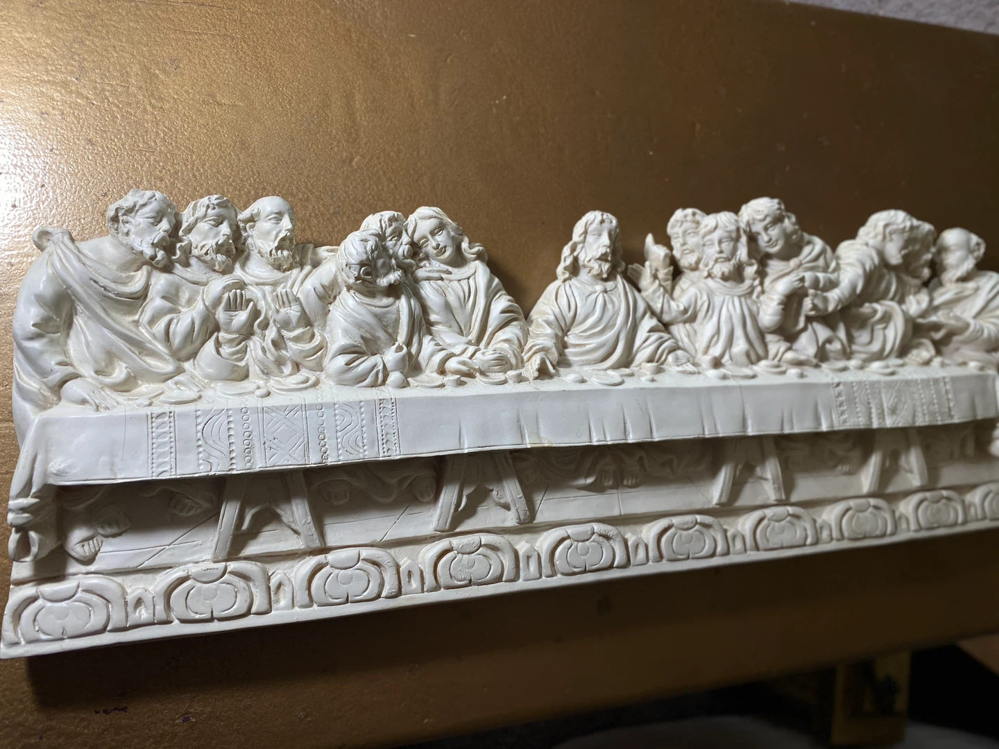 The Last Supper Relief Sculpture