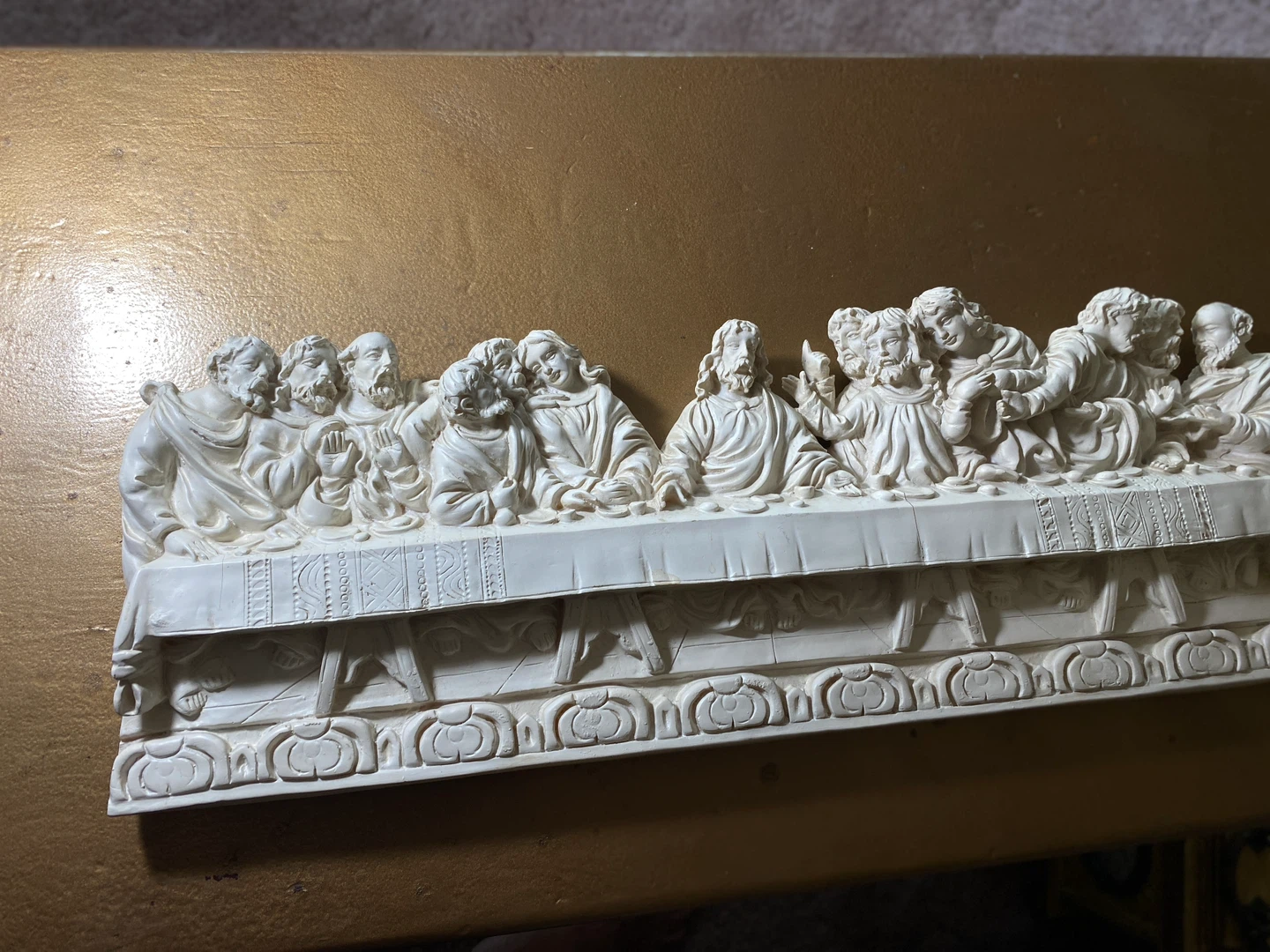 The Last Supper Relief Sculpture - photo 3