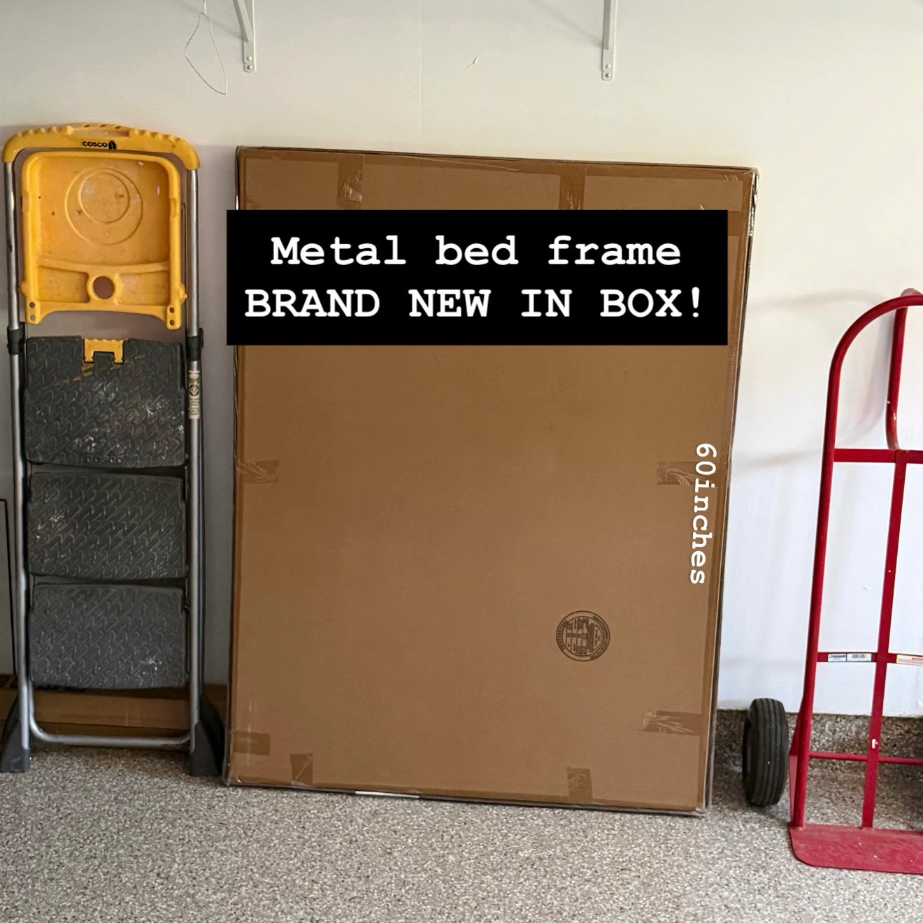 BRAND NEW METAL BED FRAME (still in box)! - photo 2