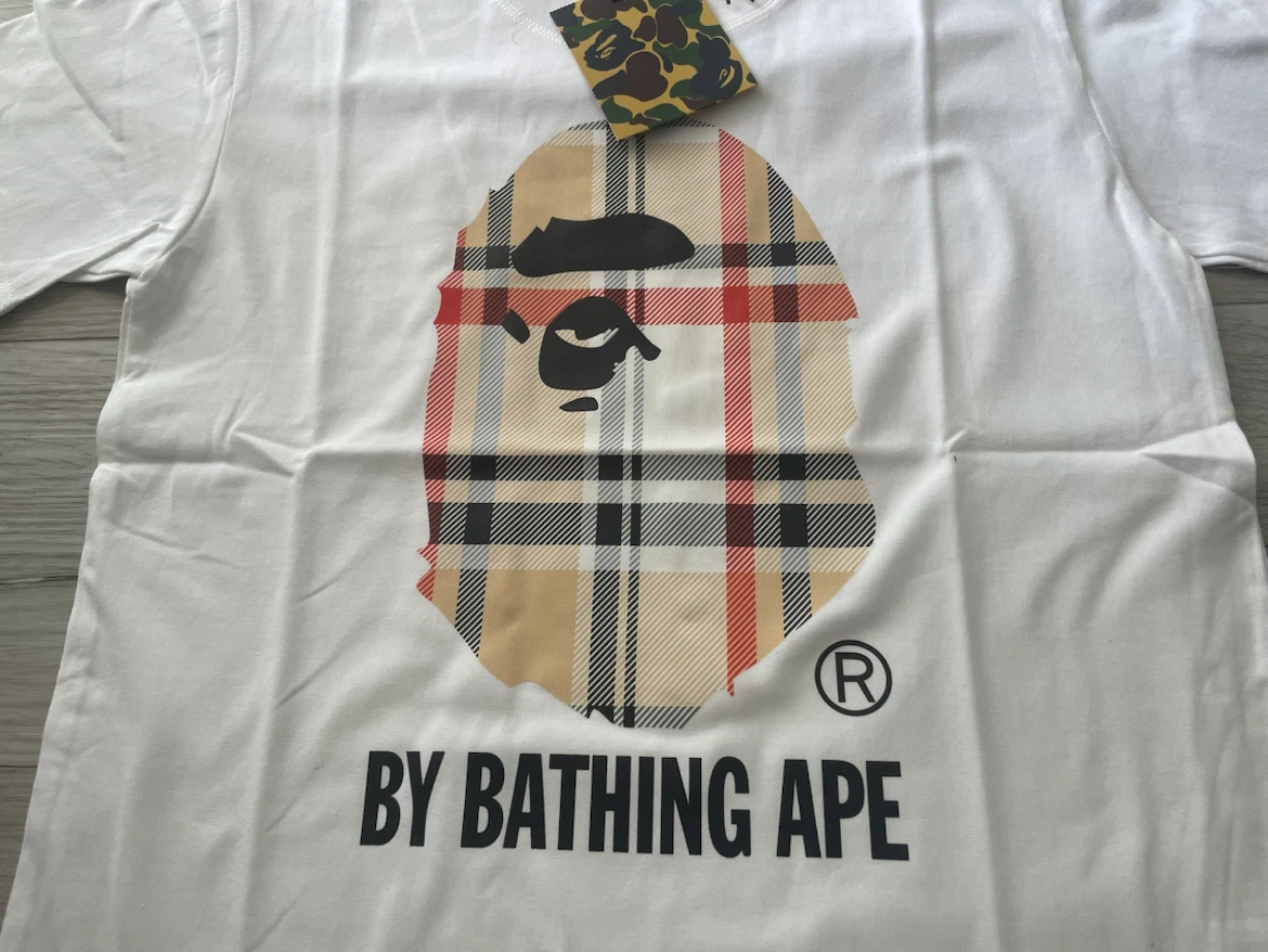 Bape Burberry T Shirt - photo 2