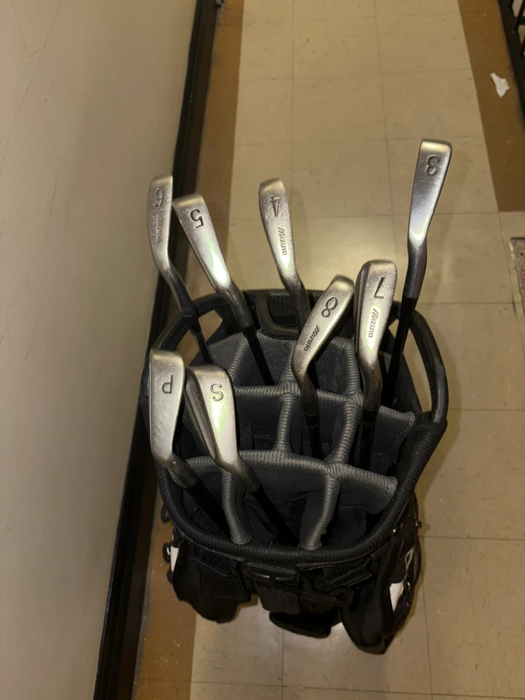 Callaway Golf Bag with Mizuno Irons